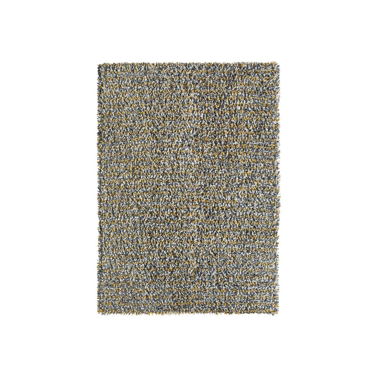 Rocks Shaggy Rug - 160cm-x-230cm - Yellow – image 1