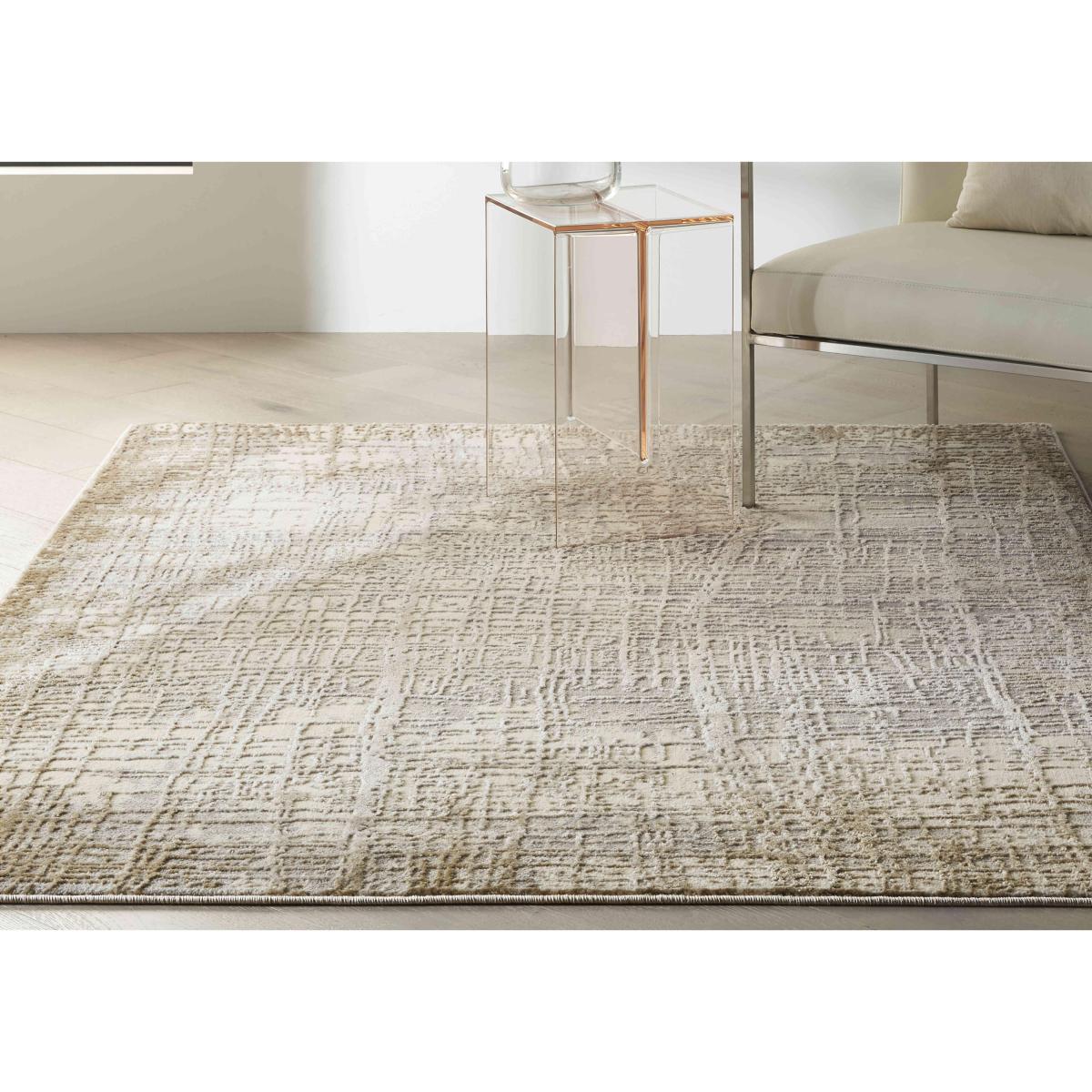 Calvin Klein Rusa Rug - 244cm-x-305cm - Ivory Blue – image 2