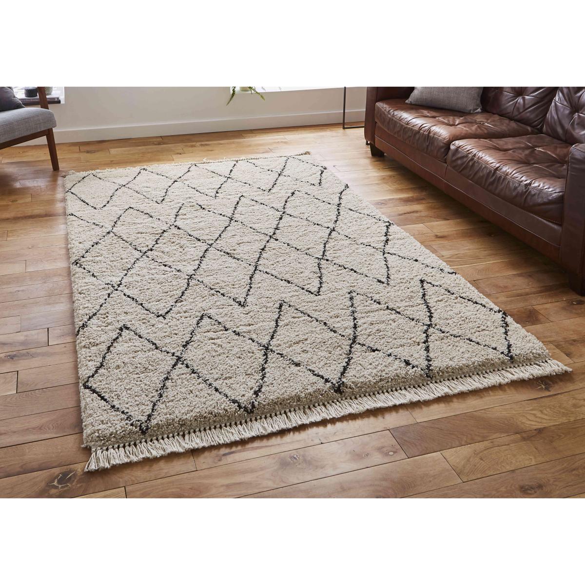 Boheme Rug - 160cm-x-230cm - Beige – image 2