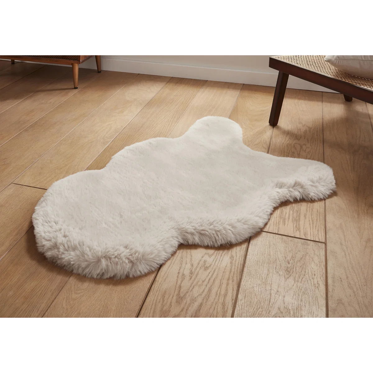 Teddy Single Sheepskin Rug - Mustard – image 2