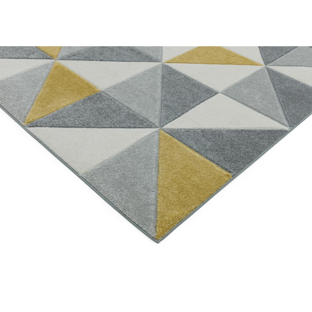 Sketch Cubic Ochre Rug - 200cm-x-290cm – image 2