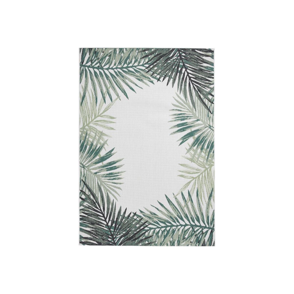 Miami Border Leaf Rug - 120cm-x-170cm – image 1