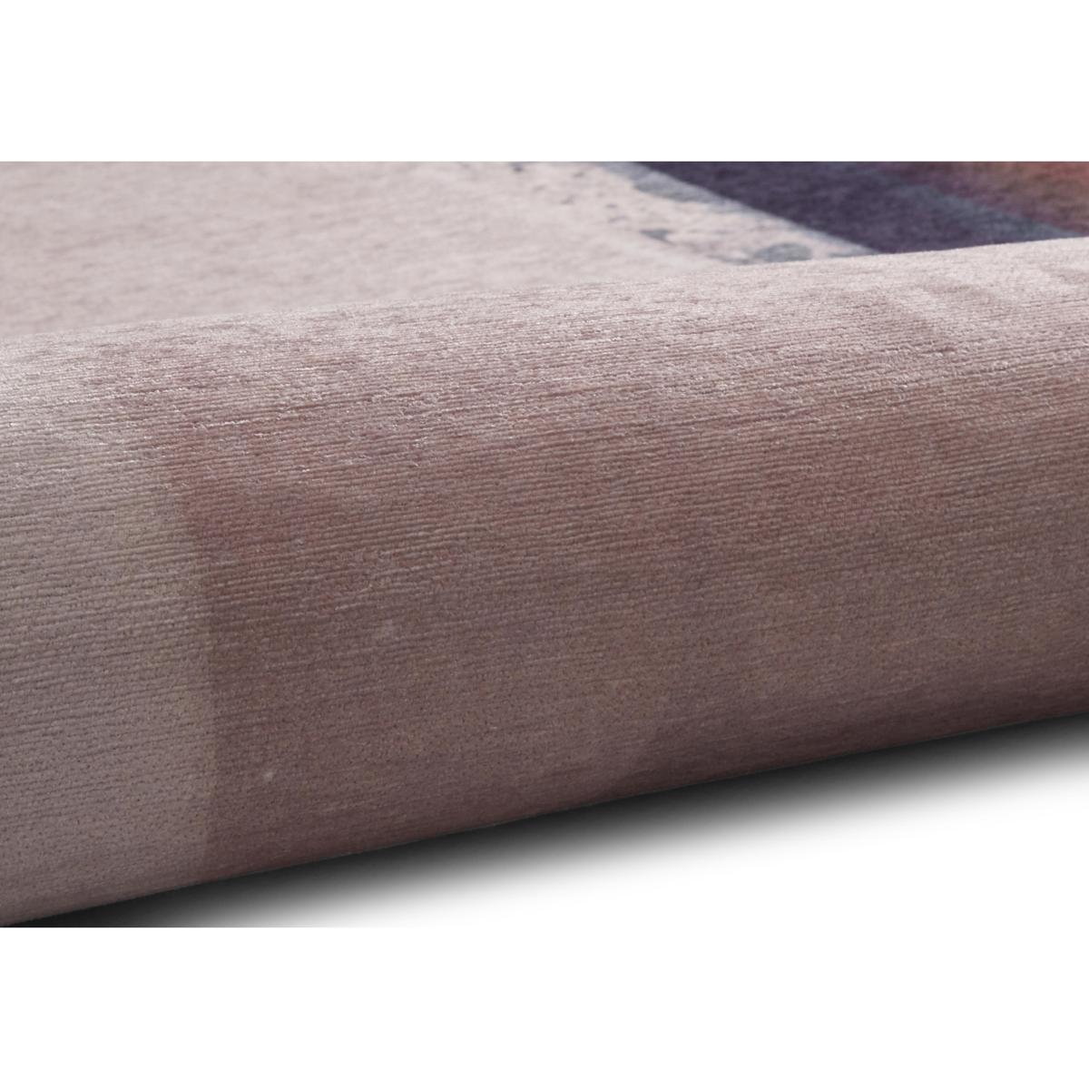 Michelle Collins Abstract Art Rose and Crimson Rug - 150cm-x-230cm – image 3