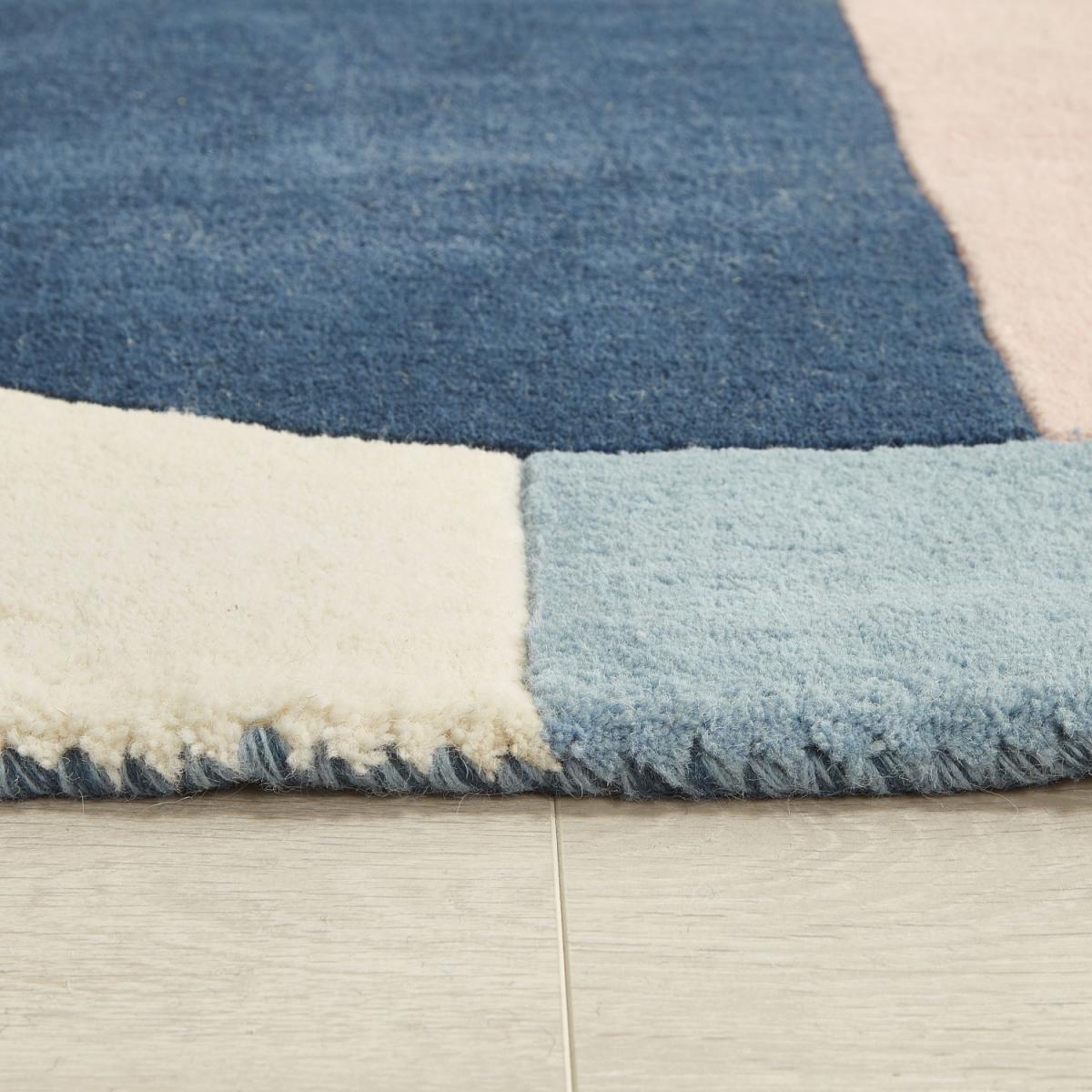 Horizon Multi Coloured Rug with Geometric Patterns - 120x170 cm – image 3