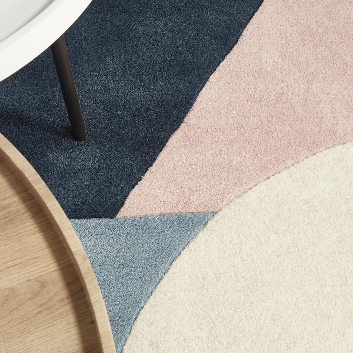 Horizon Multi Coloured Rug with Geometric Patterns - 120x170 cm – image 4