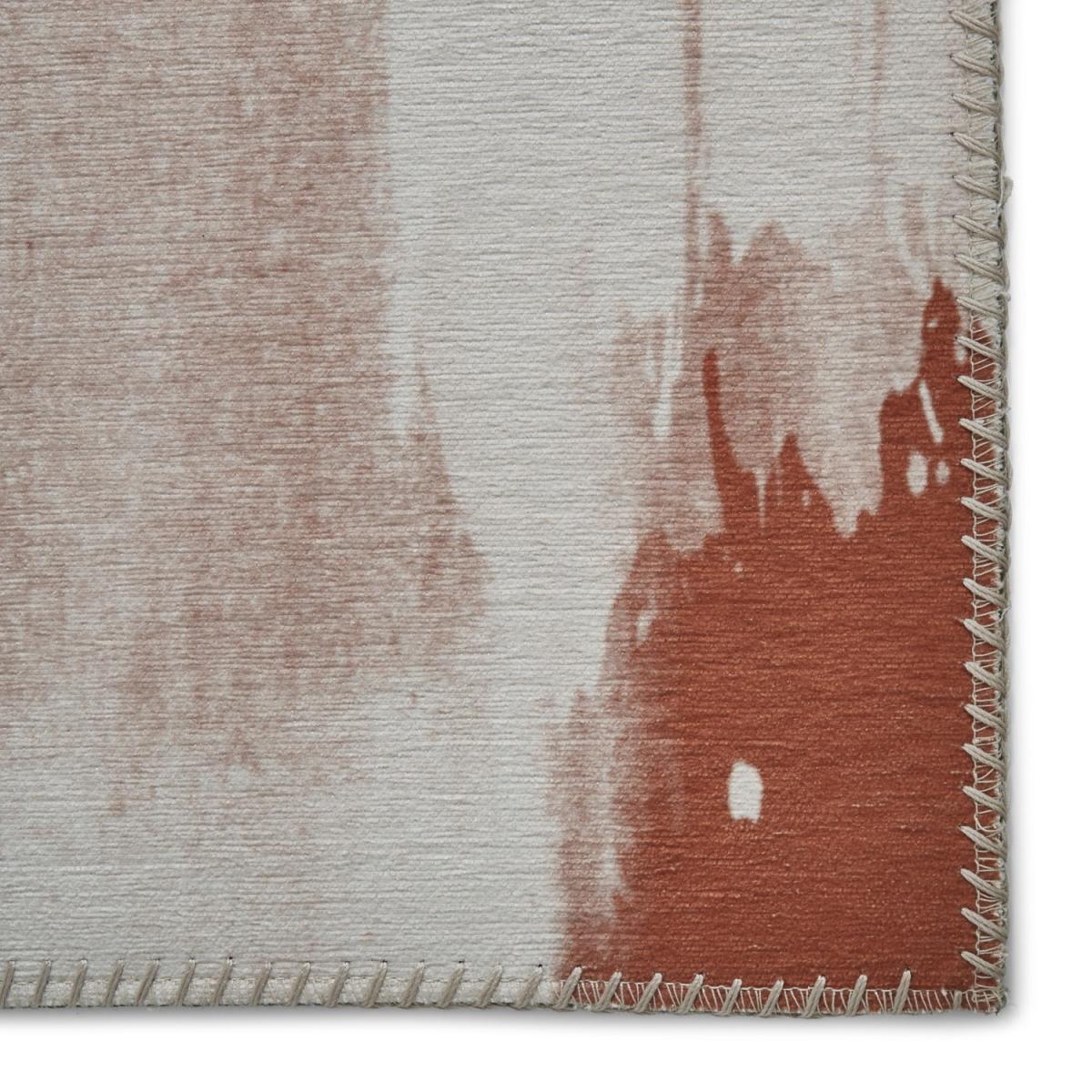 Abstract Multi Coloured Orange Rug - 120x170cm – image 4