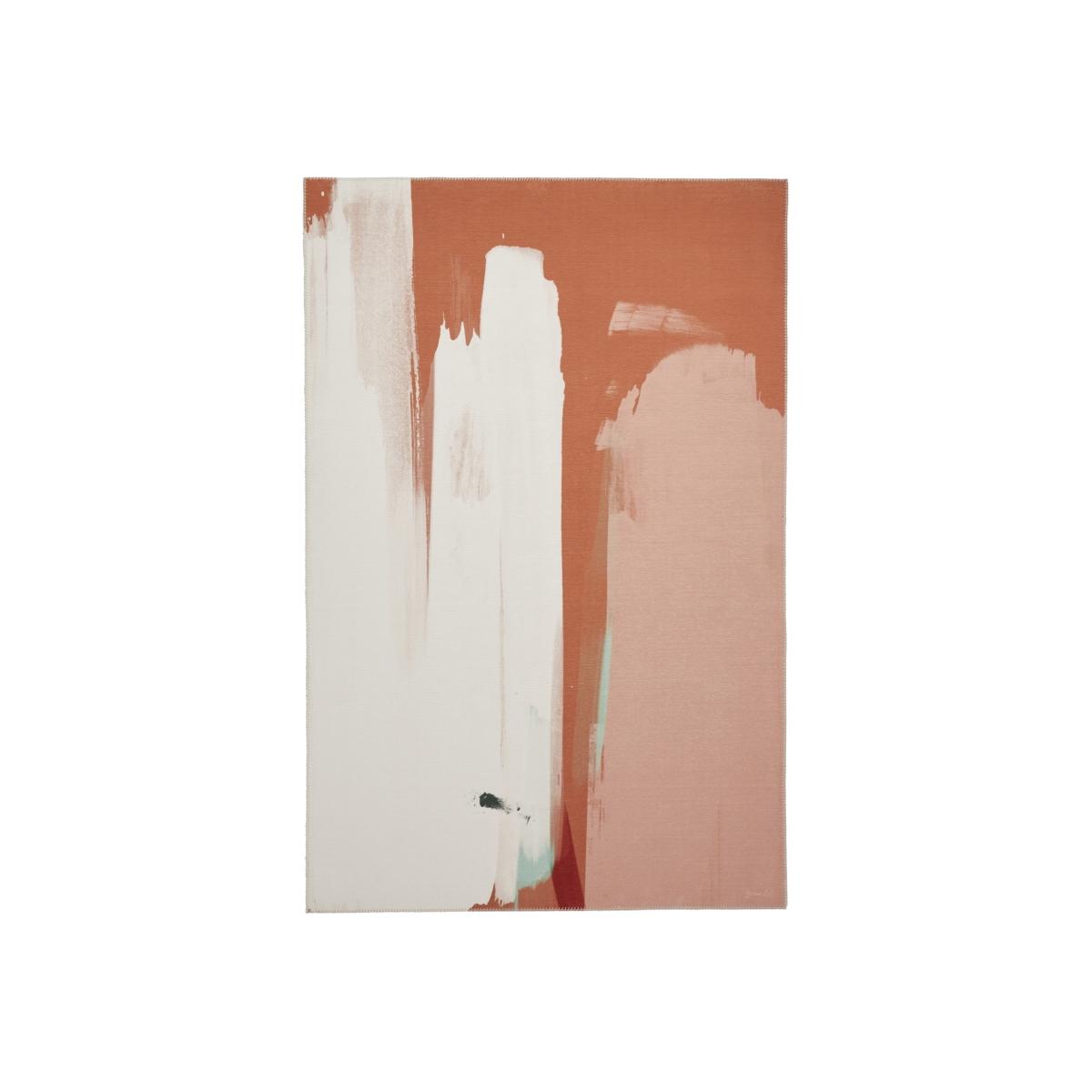 Abstract Multi Coloured Orange Rug - 120x170cm – image 1