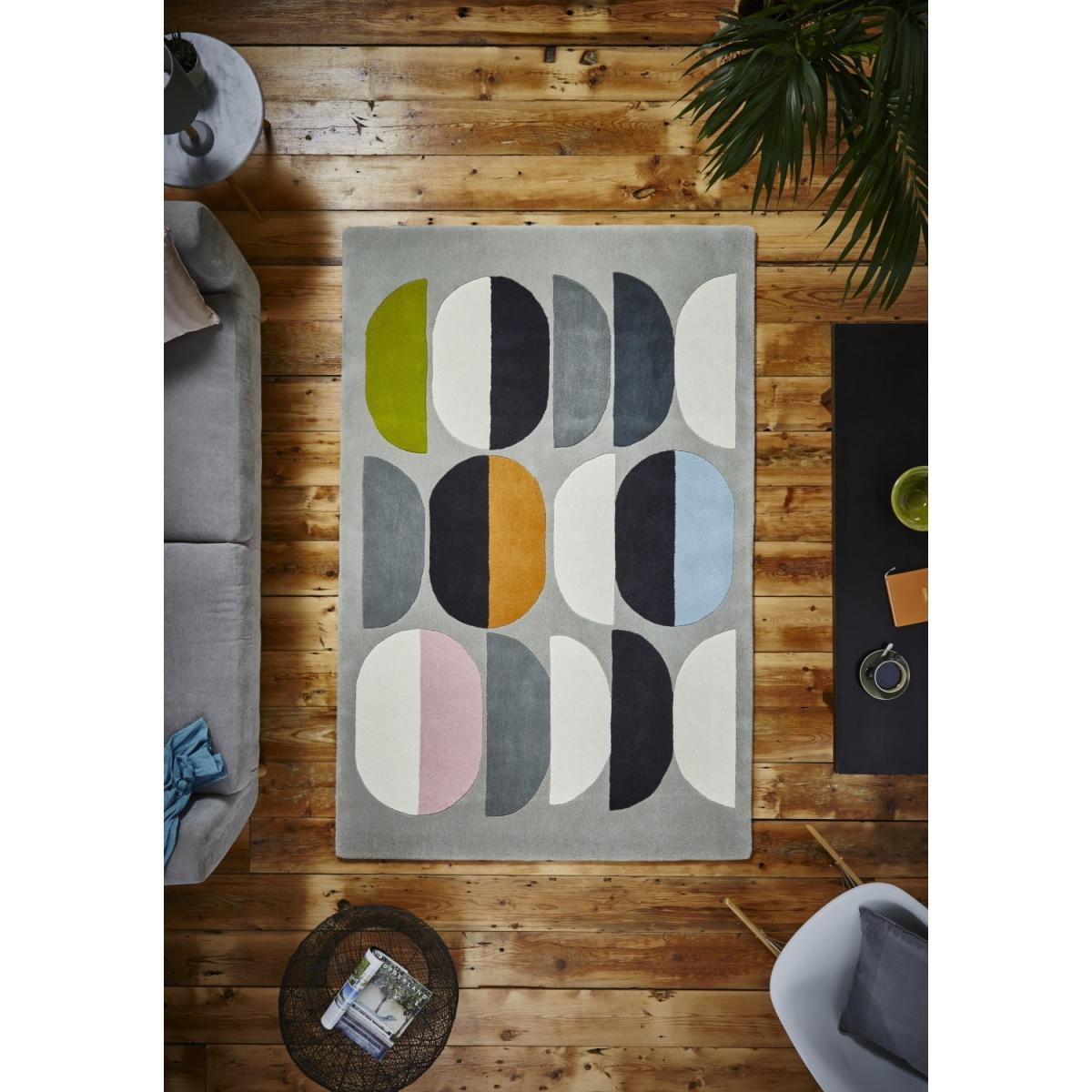 Inaluxe Composition Multi Coloured Patterned Rug - 120x170cm – image 2
