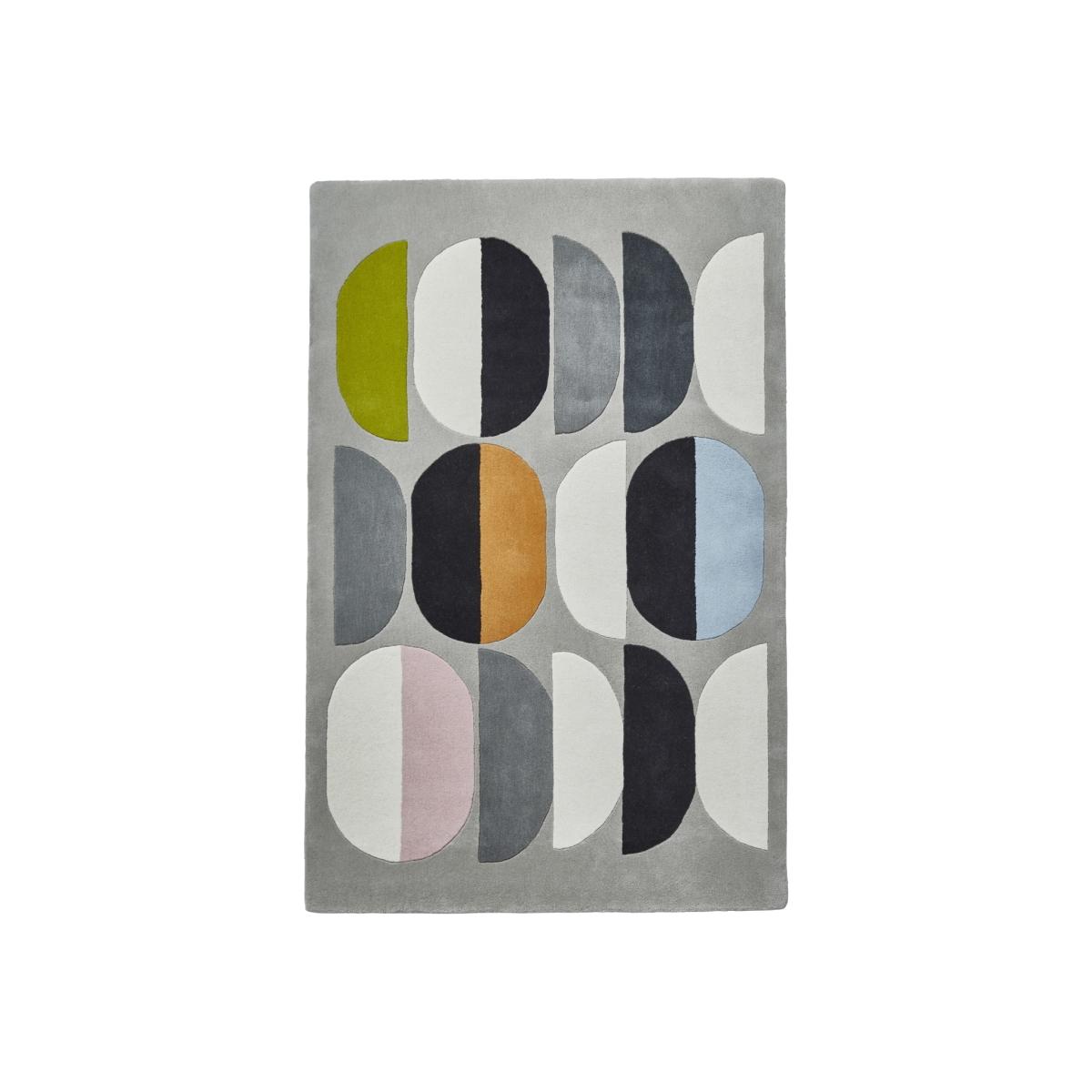 Inaluxe Composition Multi Coloured Patterned Rug - 120x170cm – image 1
