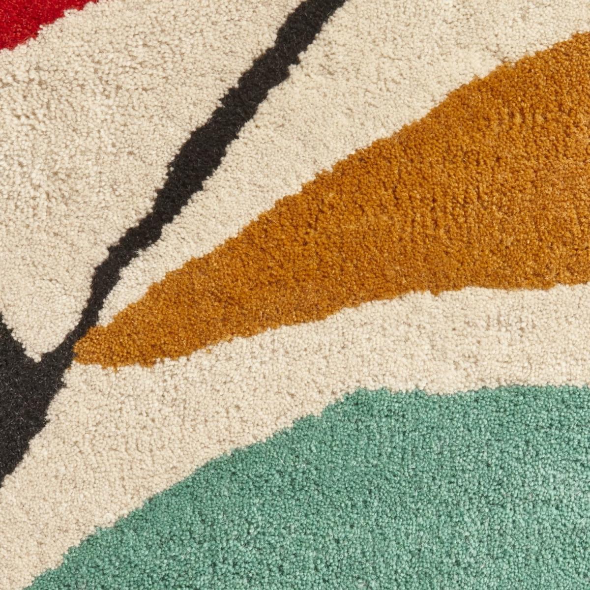 Inaluxe Shipping Multi Coloured Patterned Rug - 120x170cm – image 8