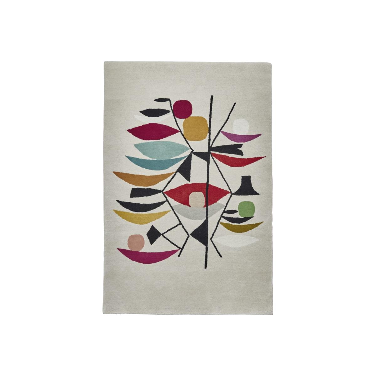 Inaluxe Shipping Multi Coloured Patterned Rug - 120x170cm – image 1