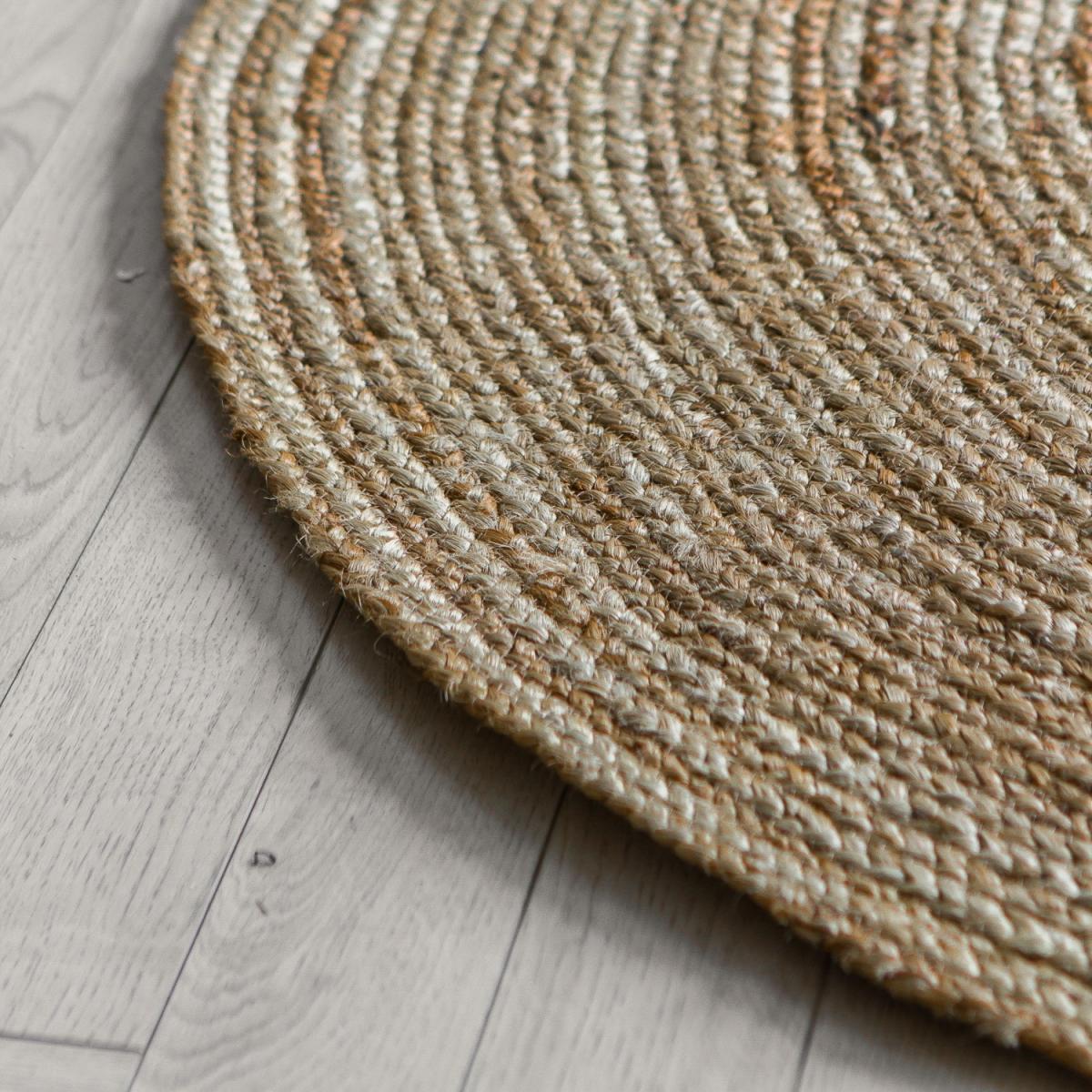 Round Natural Jute Rug - Mapplewell – image 3