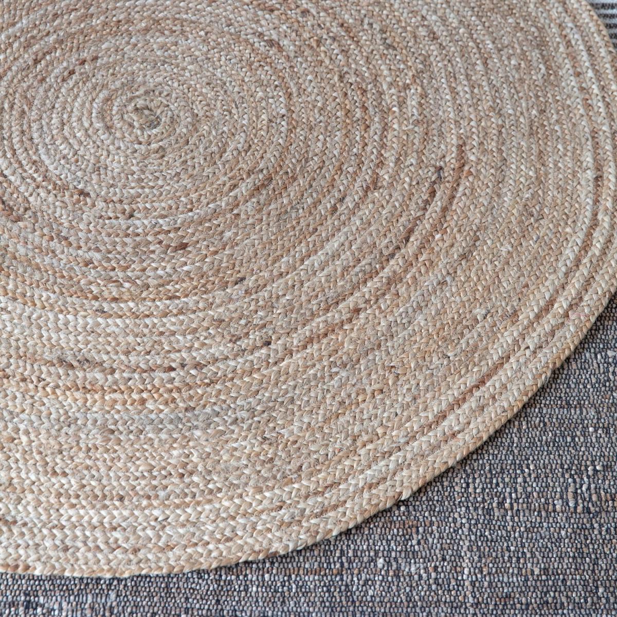 Round Natural Jute Rug - Mapplewell – image 4