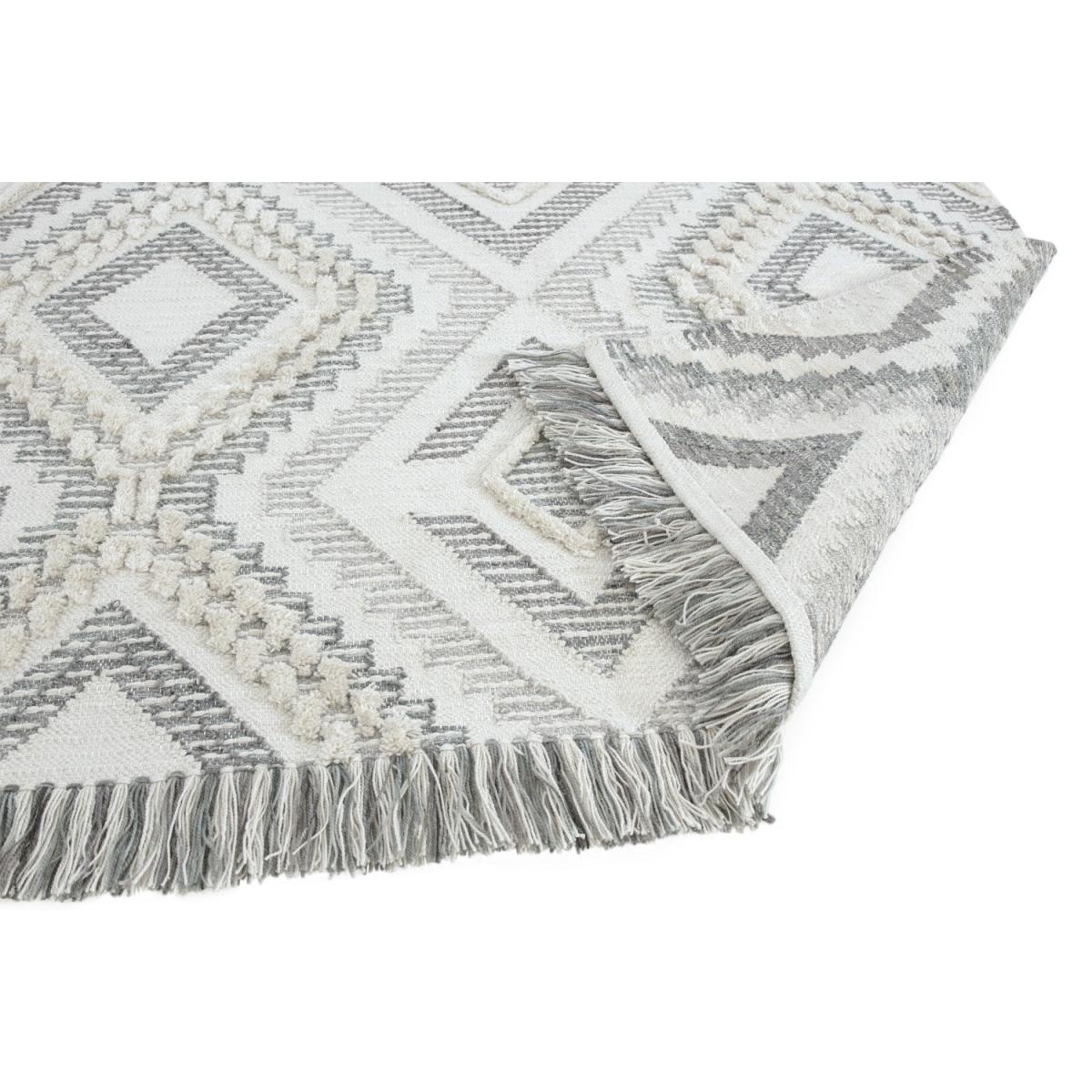 Carlton Indoor/Outdoor Textured Grey Rug - 200x290cm – image 3