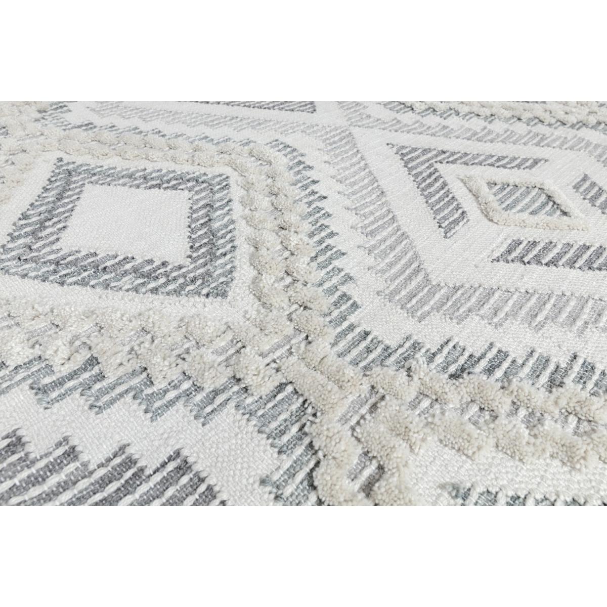 Carlton Indoor/Outdoor Textured Grey Rug - 200x290cm – image 4