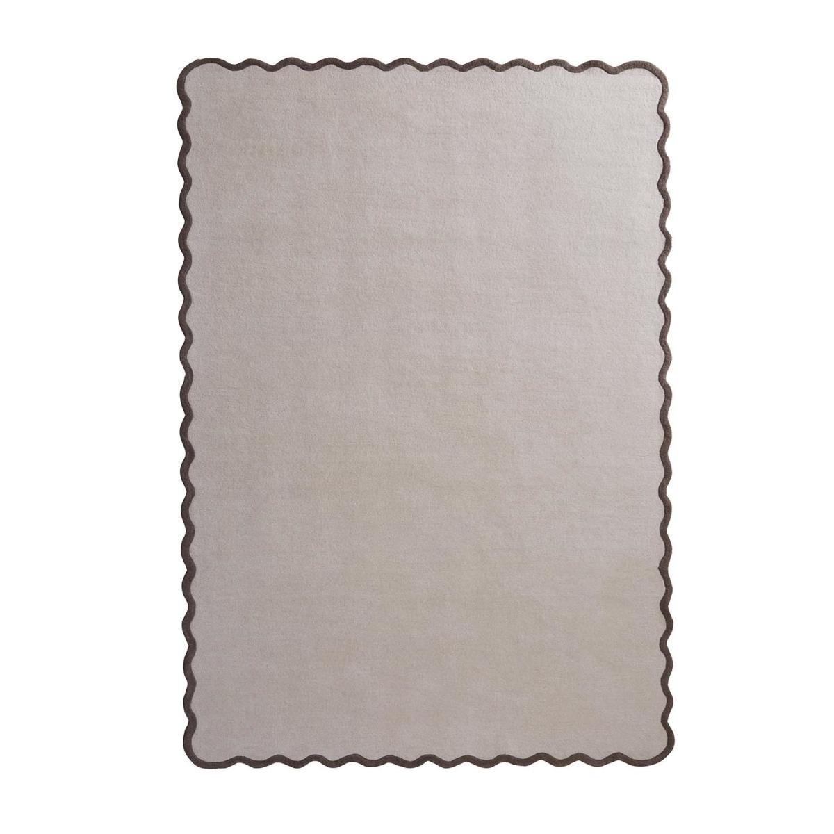 Scalloped Natural Rug - 230 x 160 cm - Elsie - Origins – image 2