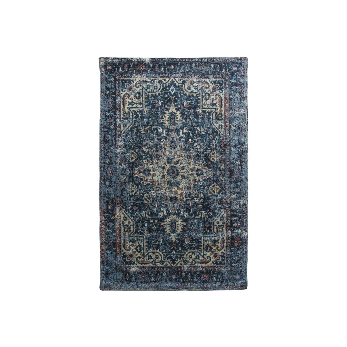 Small Teal Vintage Rug - Iglezia – image 1