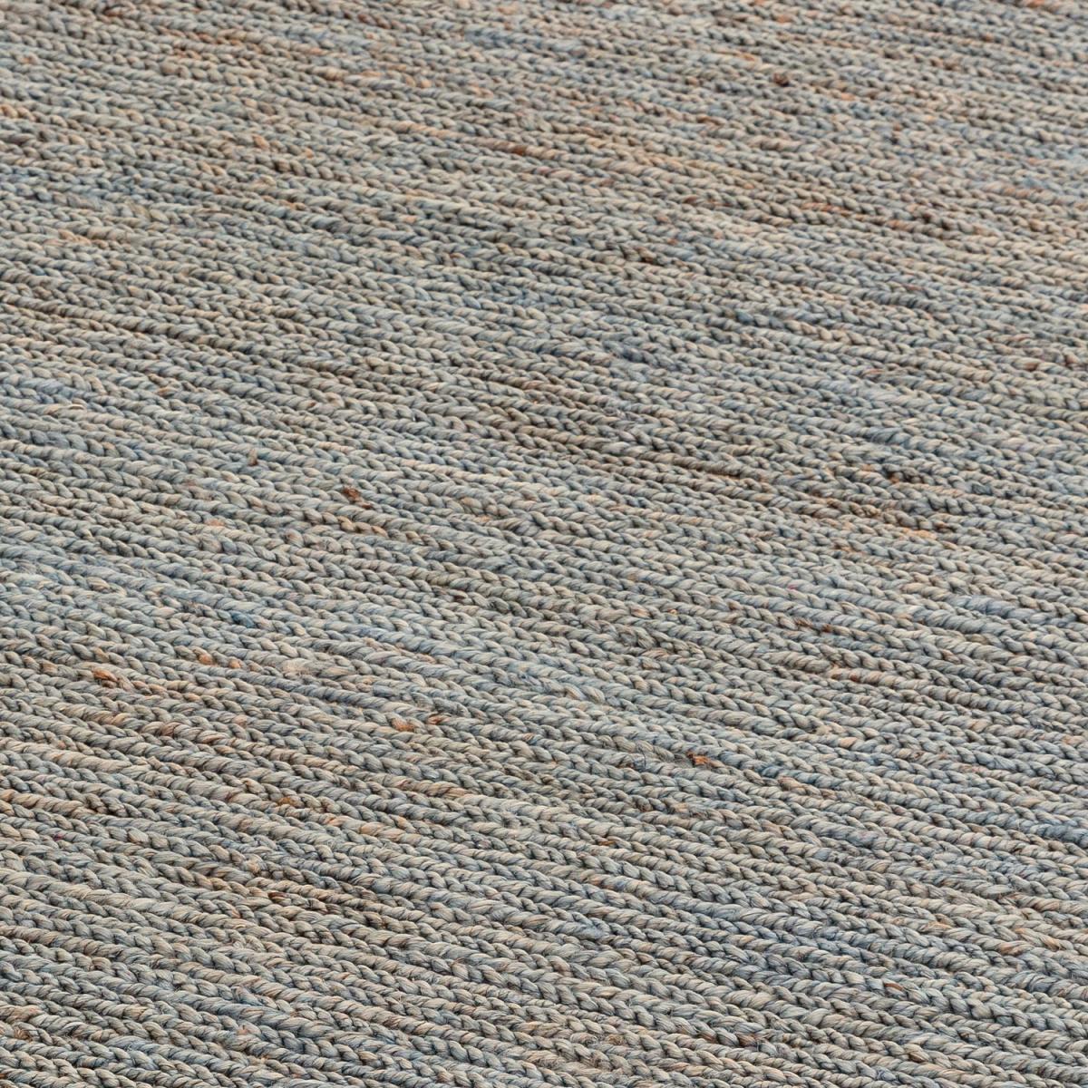 Grey Jute Rug 120x170cm - Soumak – image 2