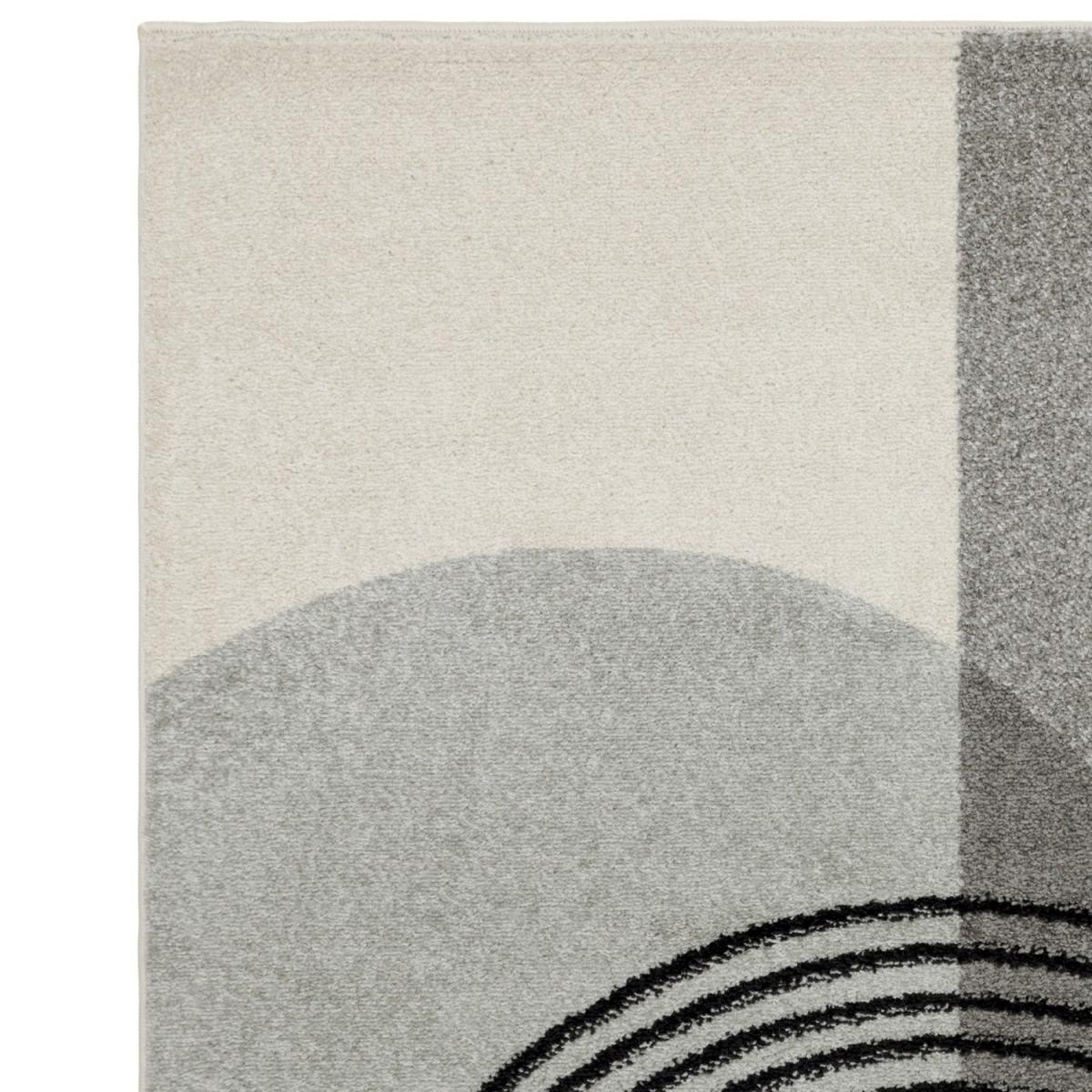 Grey Retro Rug - 120 x 170 cm - Muse – image 3