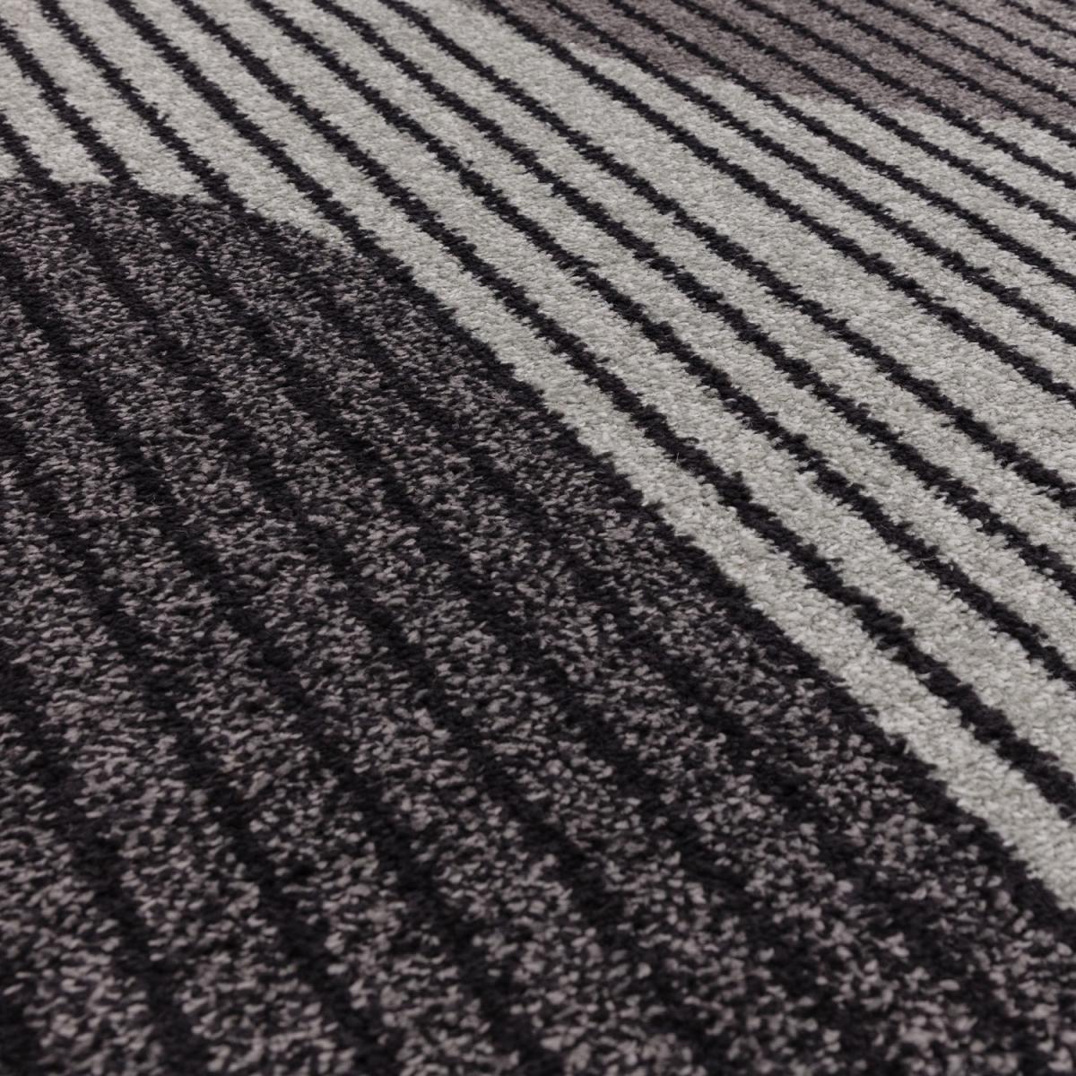Grey Retro Rug - 120 x 170 cm - Muse – image 5