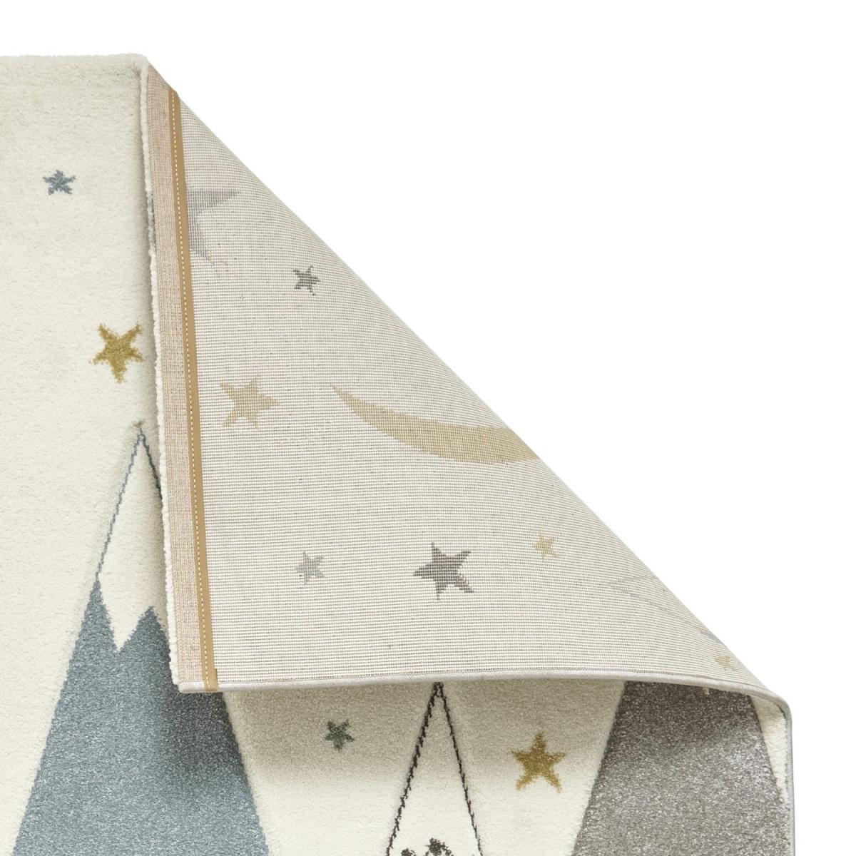 Brooklyn Blue & Grey Mountains Kids Rug - 150x80cm – image 3