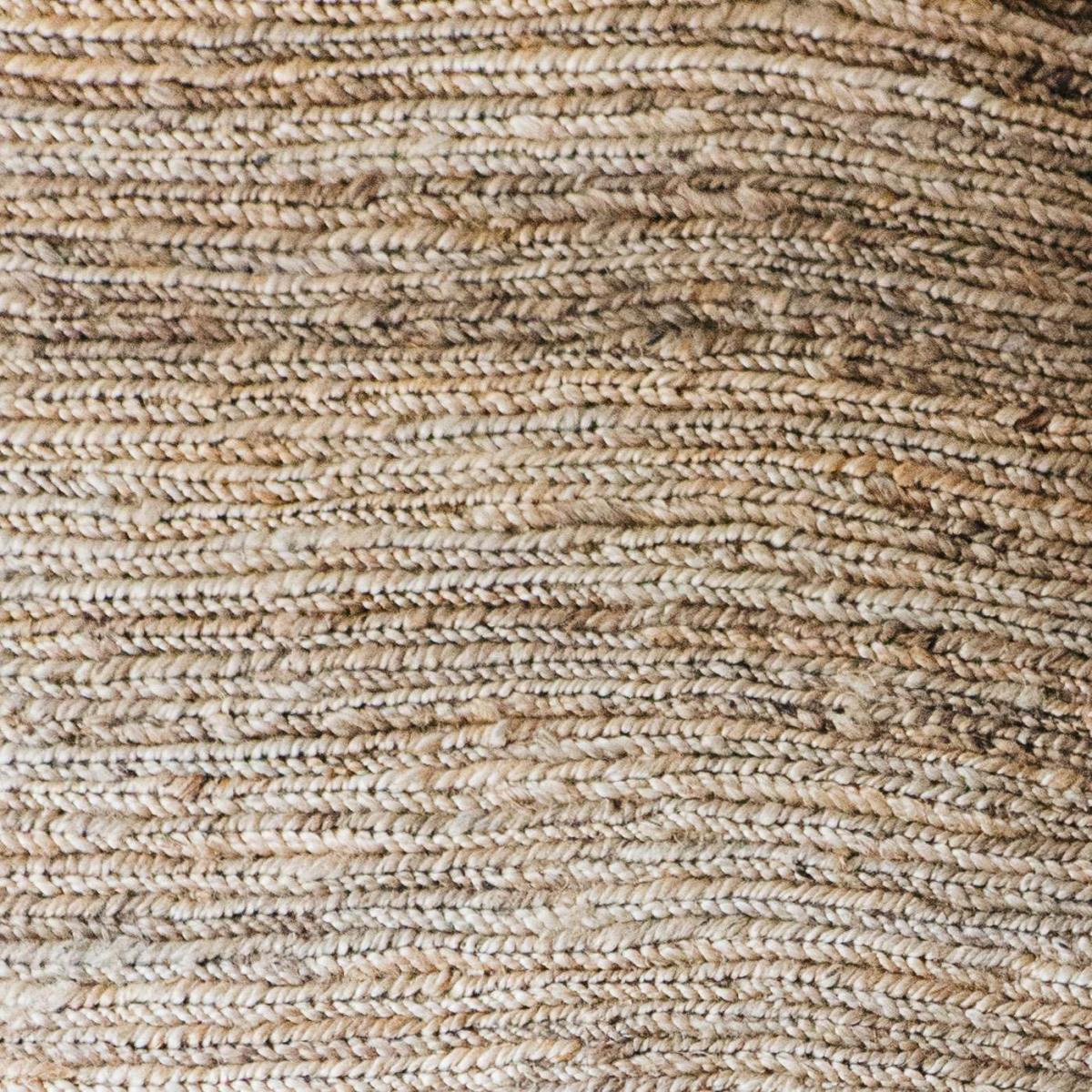 Yaro Extra Large Natural Woven Hemp Rug – image 2