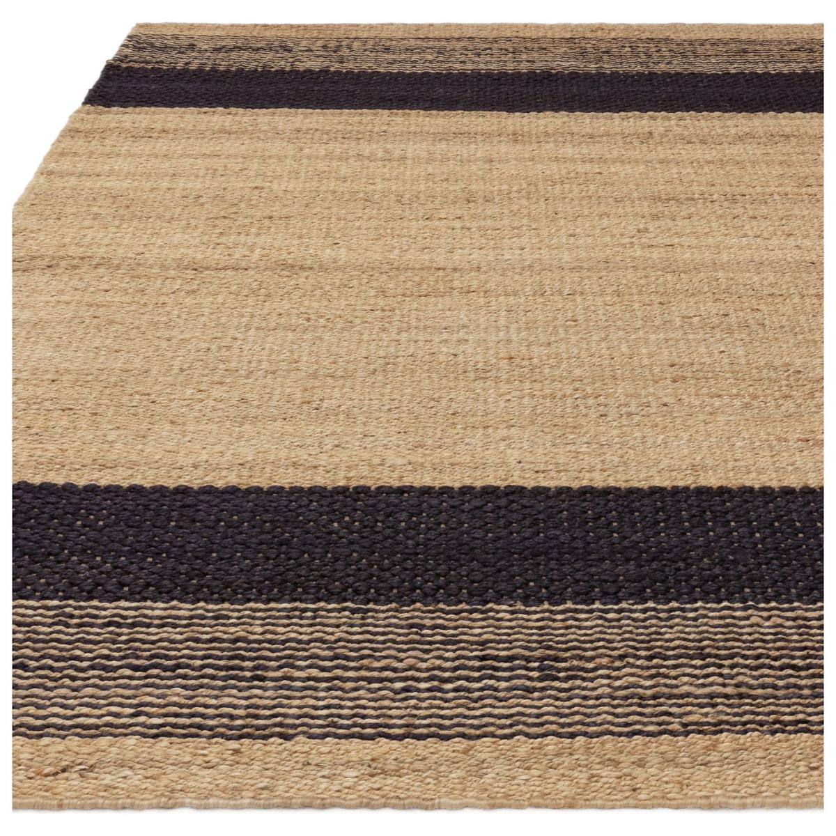 Asiatic Cedar Charcoal Jute Flatweave Rug - 170x120cm – image 2