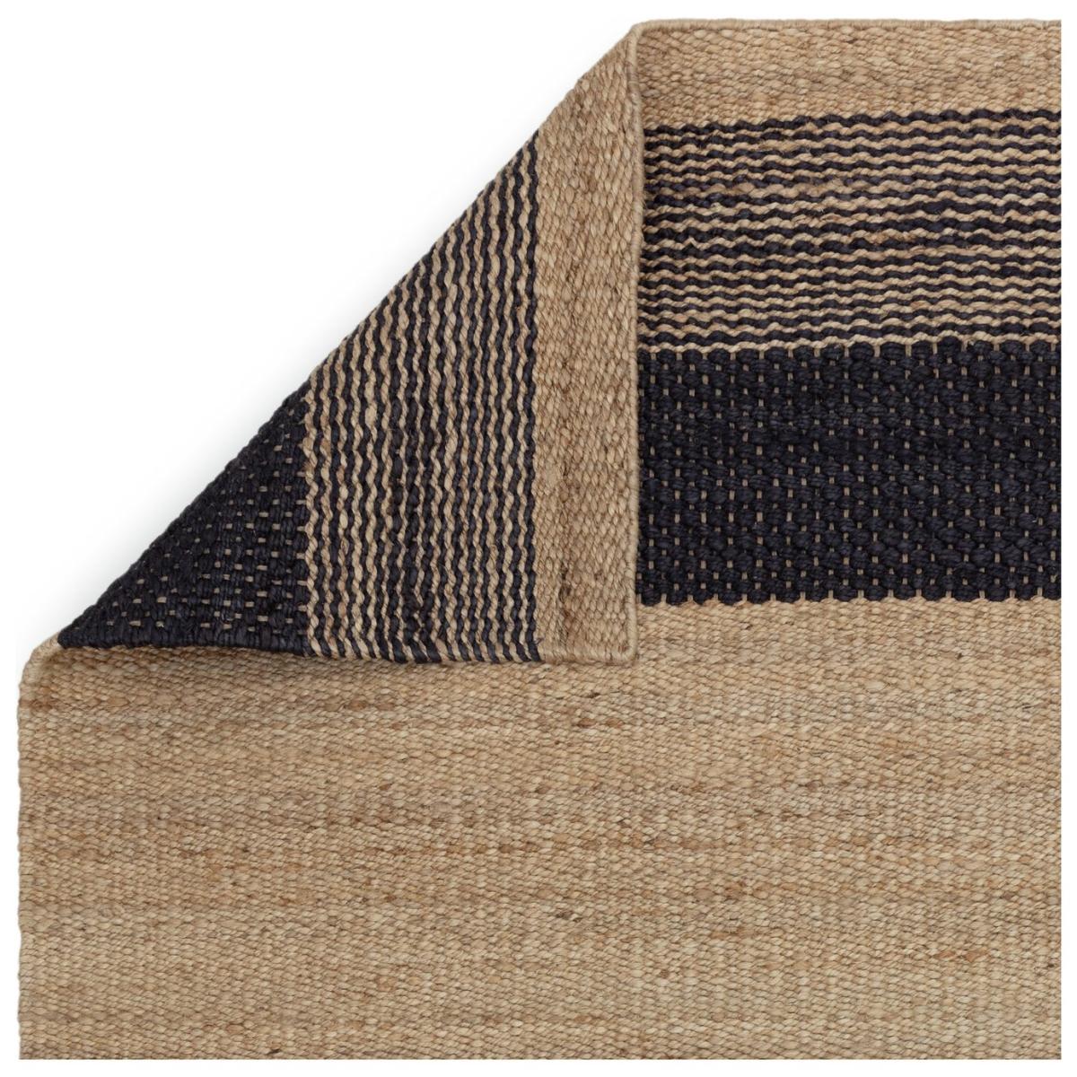 Asiatic Cedar Charcoal Jute Flatweave Rug - 170x120cm – image 4