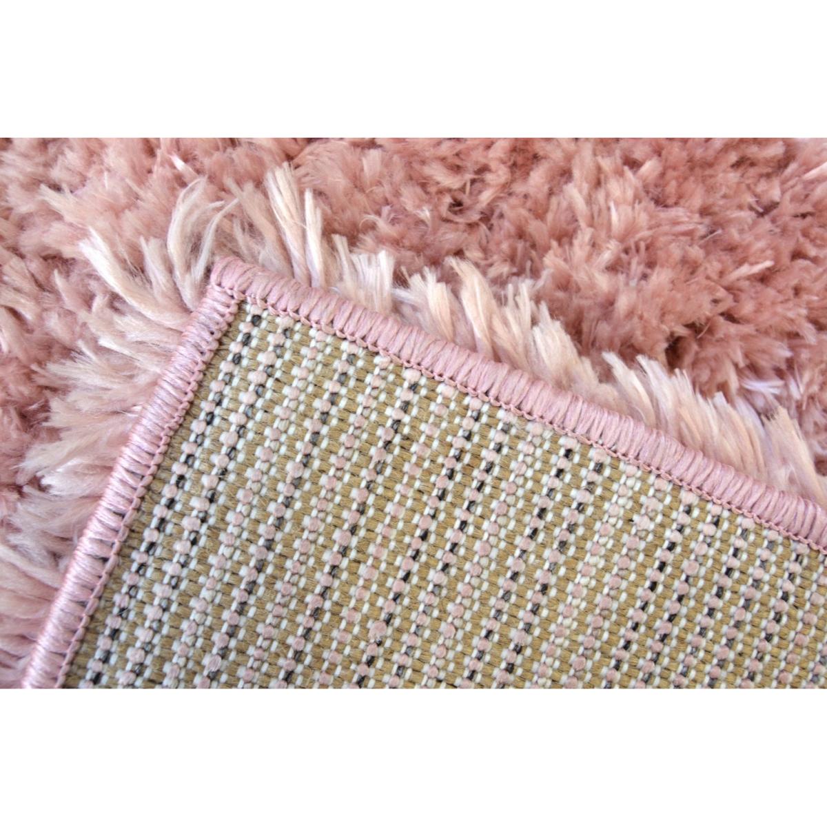 Habitat Supersoft Plain Blush Shaggy Rug - 230x160cm – image 5