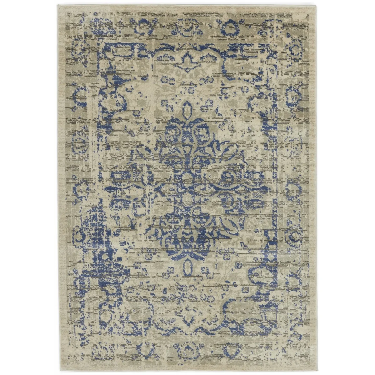 Habitat Traditional Cut Pile Rug - 120x170cm - Blue – image 2