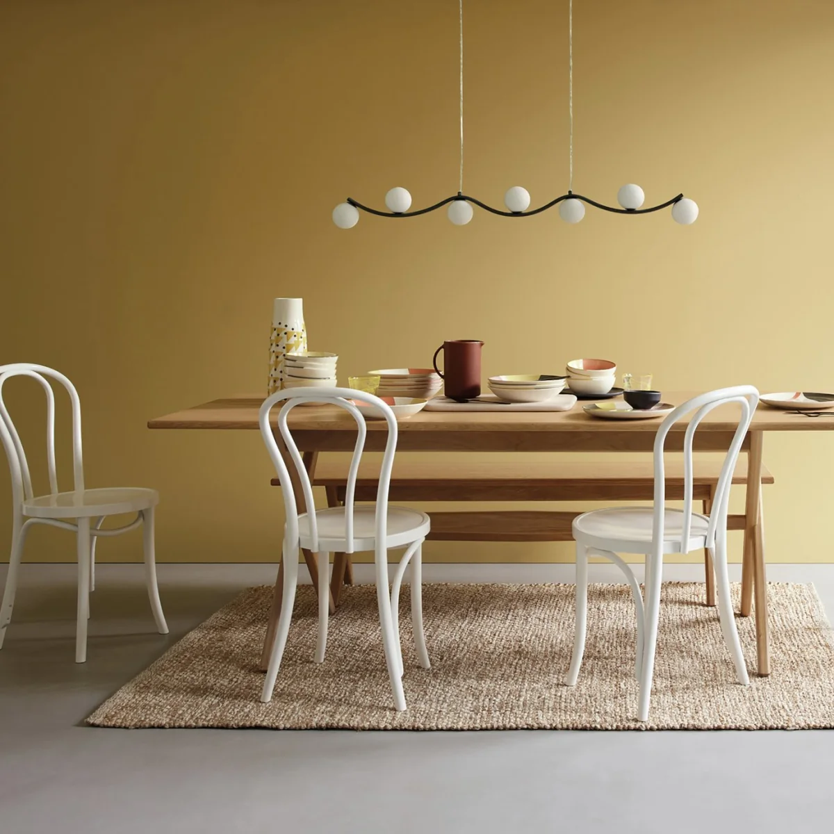 Habitat Jute Flatweave Rug - Natural - 140x200cm – image 1