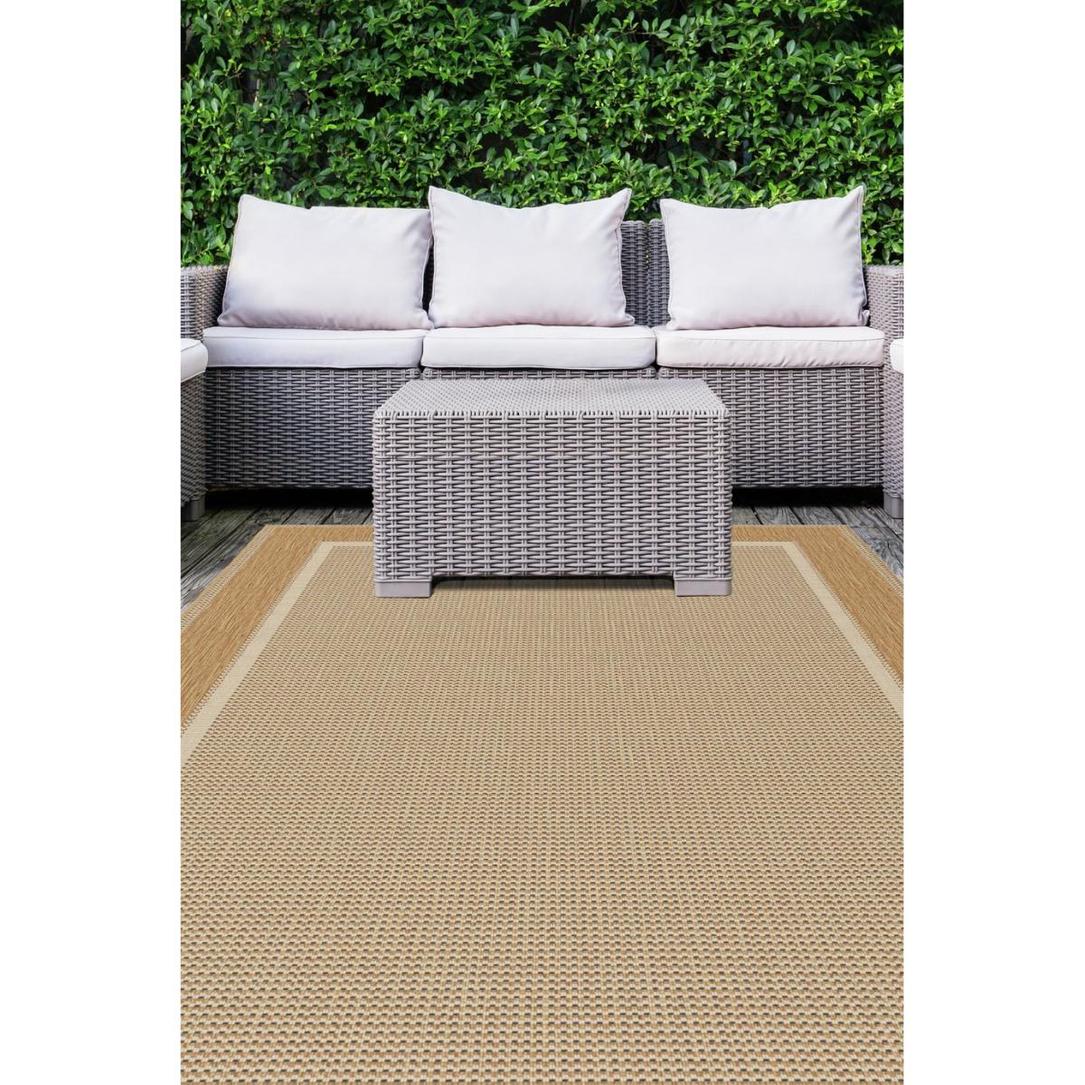 Solstice Latte Indoor Outdoor Rug – image 2