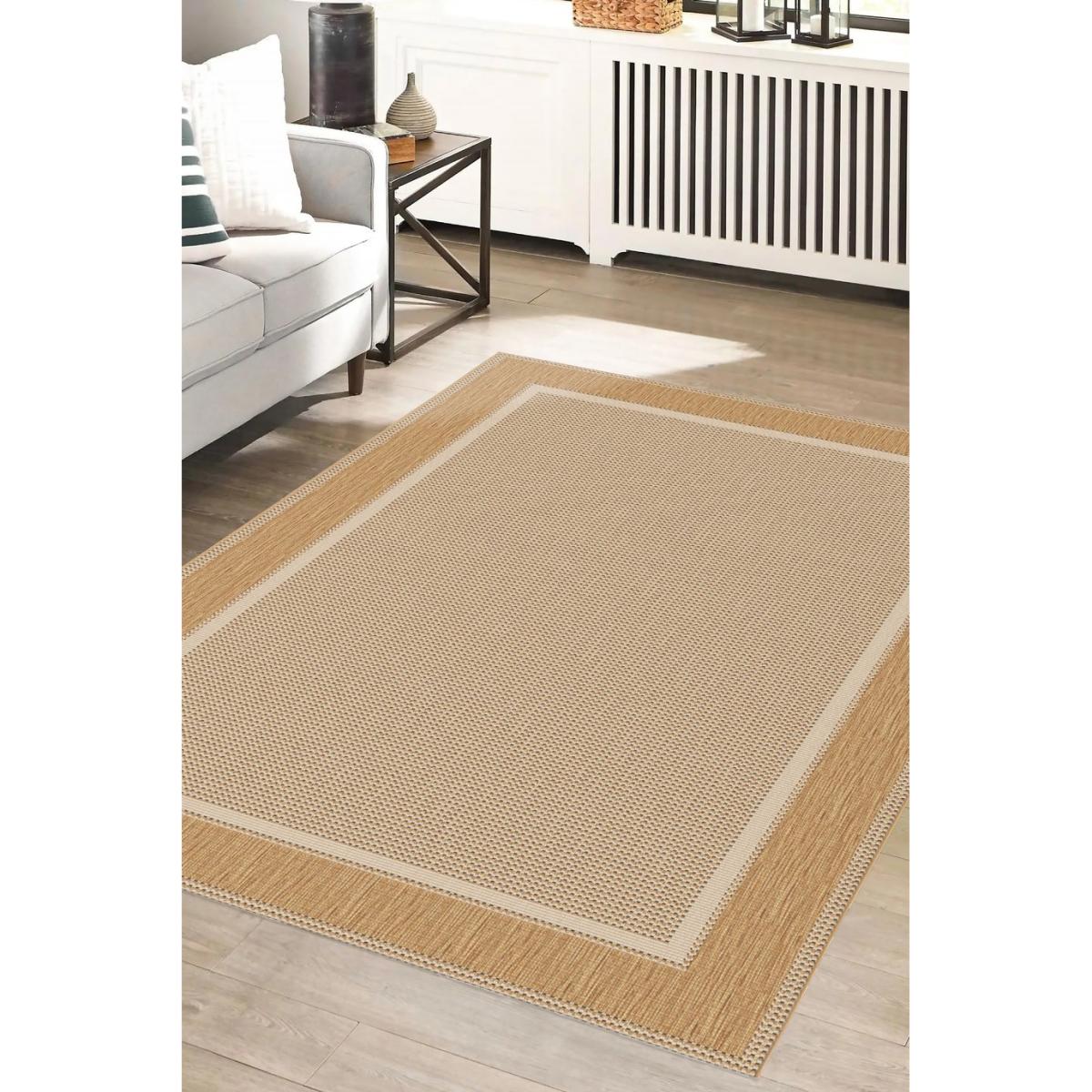 Solstice Latte Indoor Outdoor Rug – image 3