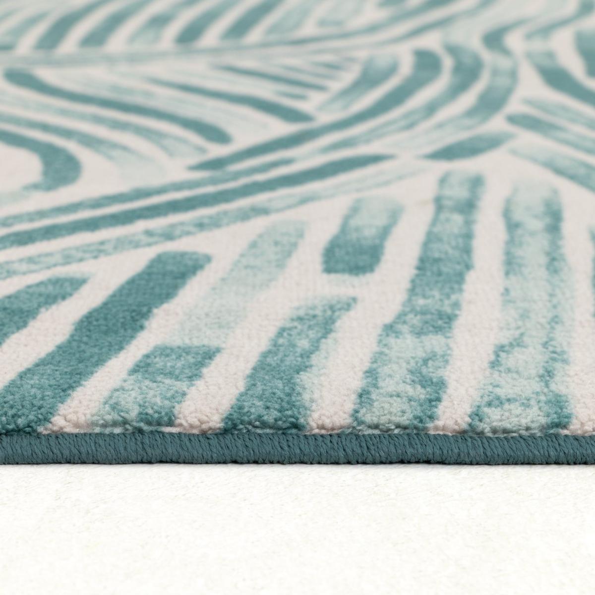 Habitat Herbalist Flatweave Rug - 120X170cm - Blue & White – image 6