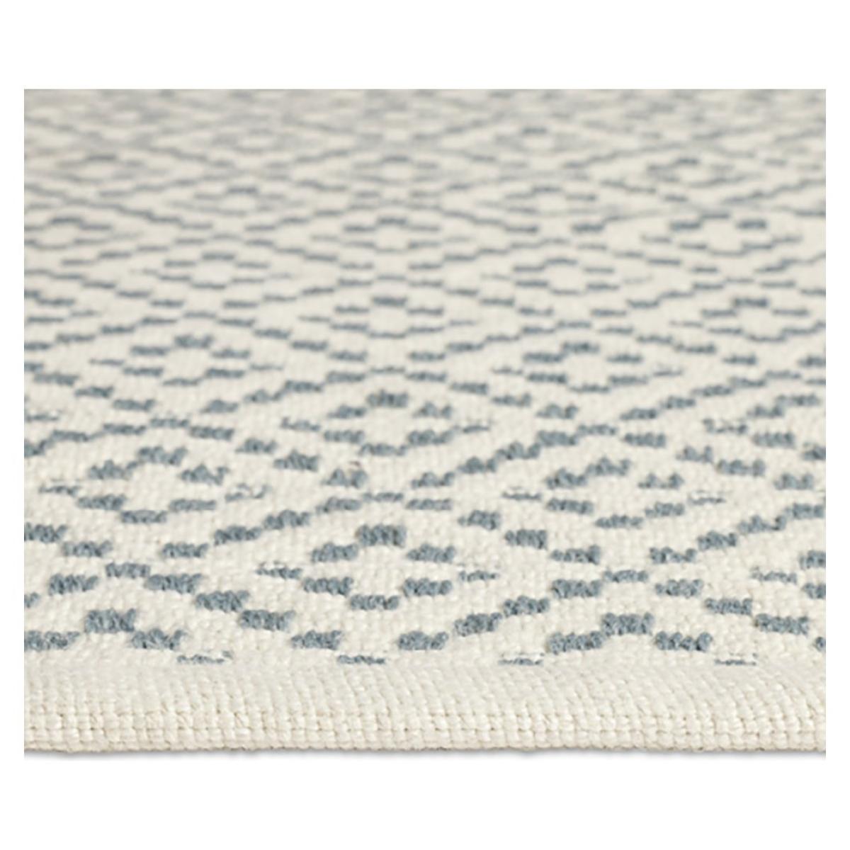 Habitat Modern Country Diamond Rug - 160x230cm - Blue – image 2