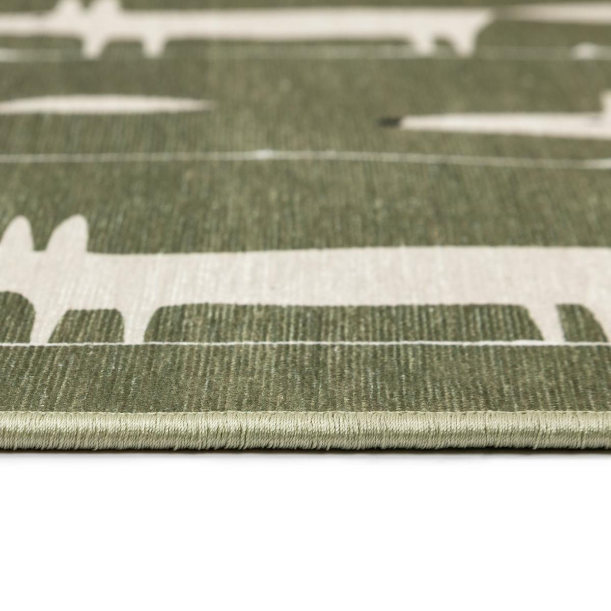 Habitat x Scion Mr Fox Printed Rug - 120 x 170cm - Green – image 5