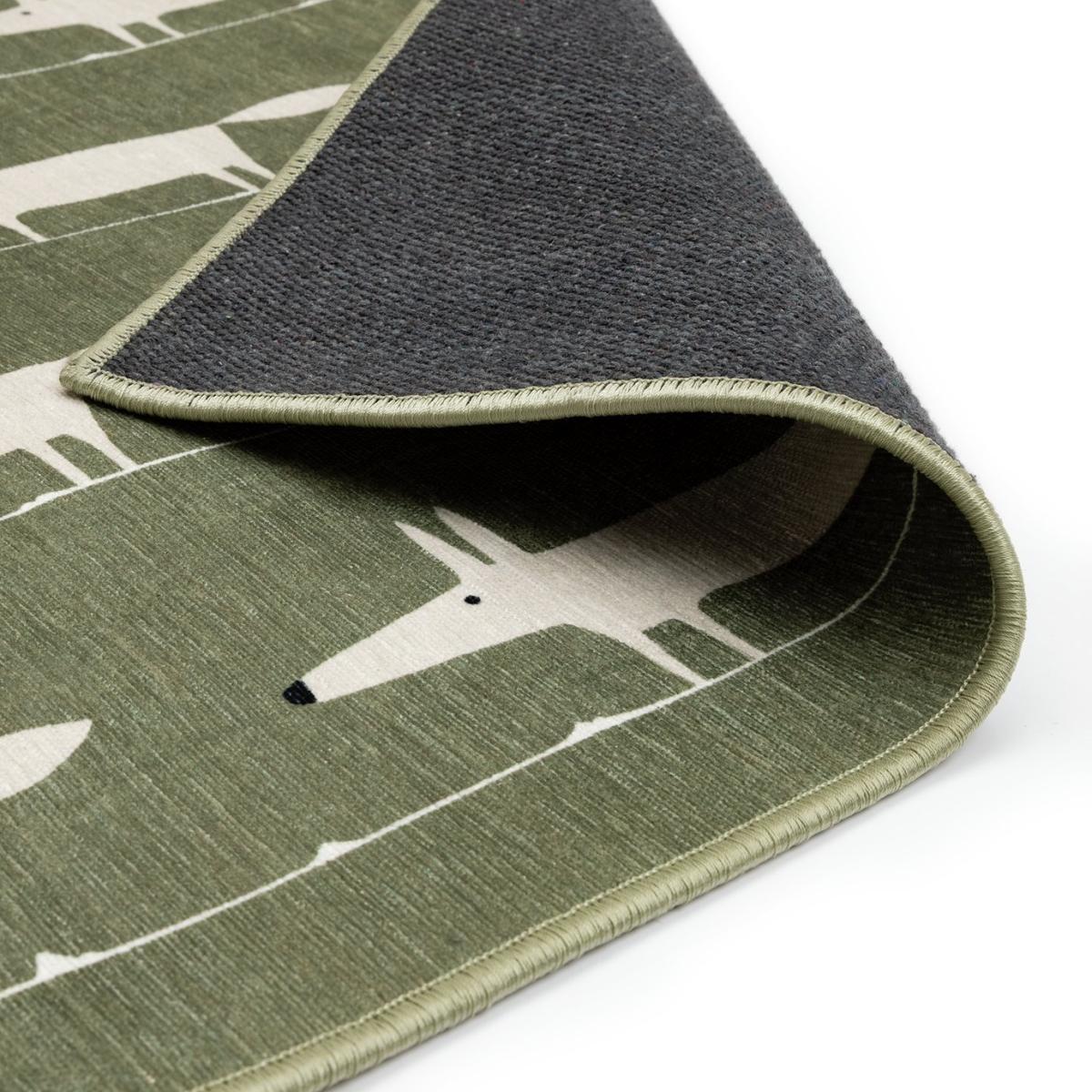 Habitat x Scion Mr Fox Printed Rug - 120 x 170cm - Green – image 6