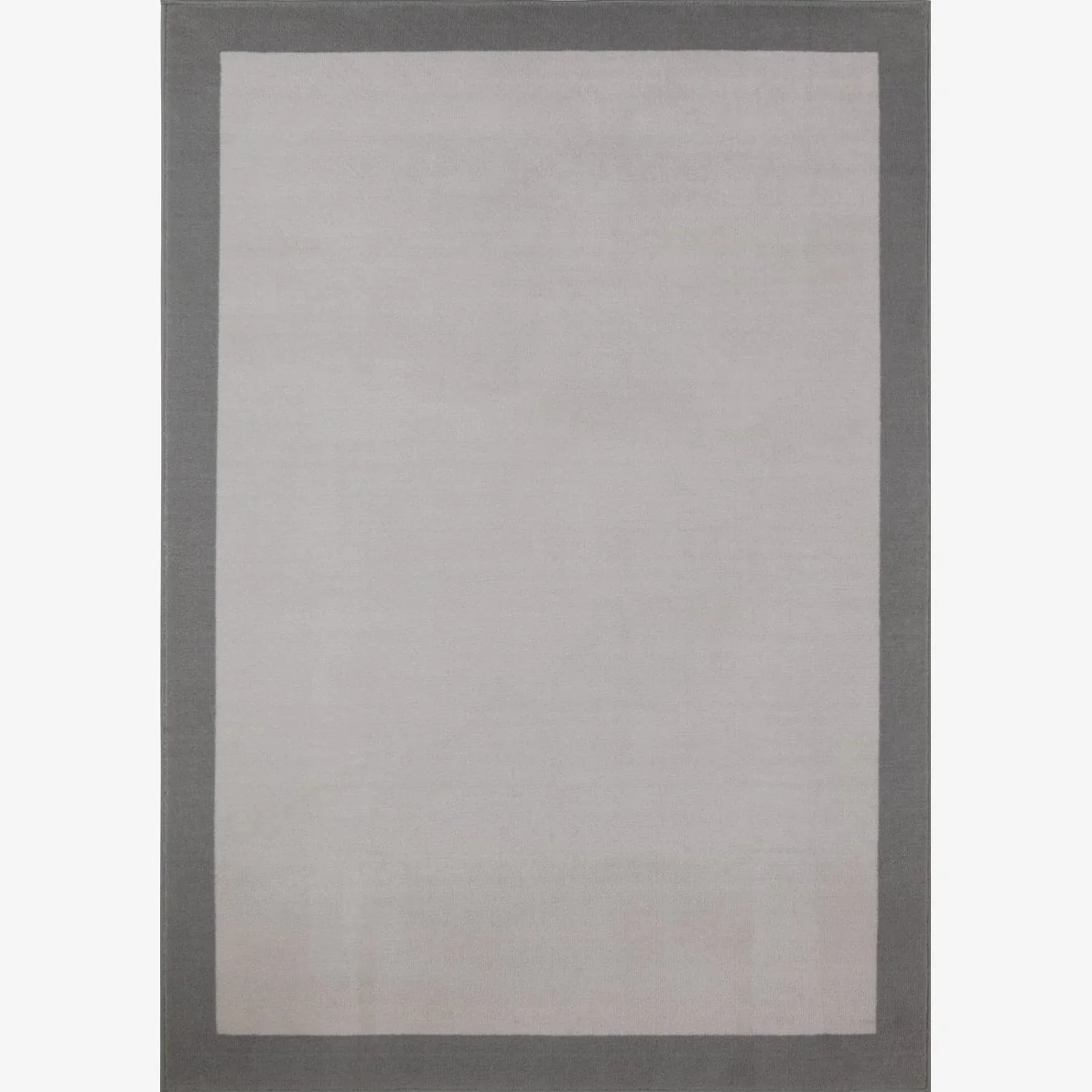 Habitat Border Cut Pile Rug - 160x230cm - Grey