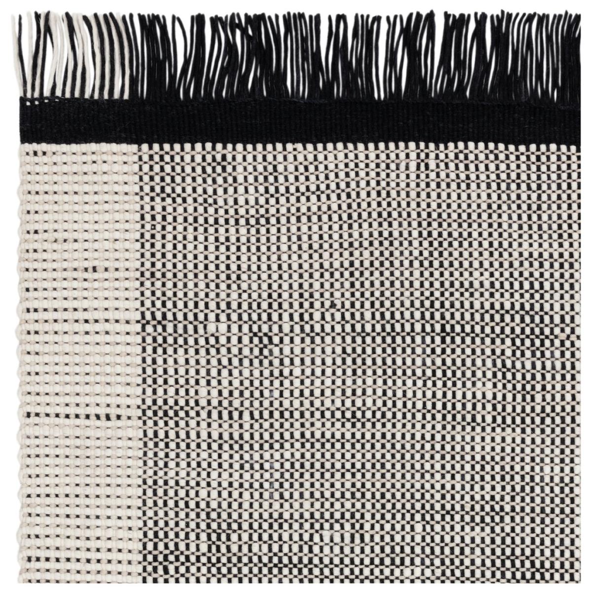 Asiatic Avalon Beige & Black Wool Flatweave Rug - 230x160cm – image 5
