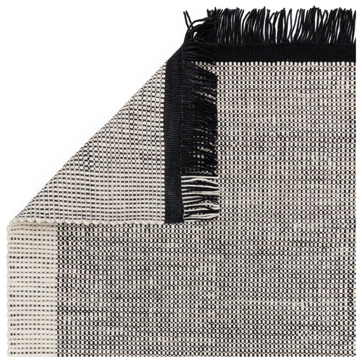 Asiatic Avalon Beige & Black Wool Flatweave Rug - 230x160cm – image 6