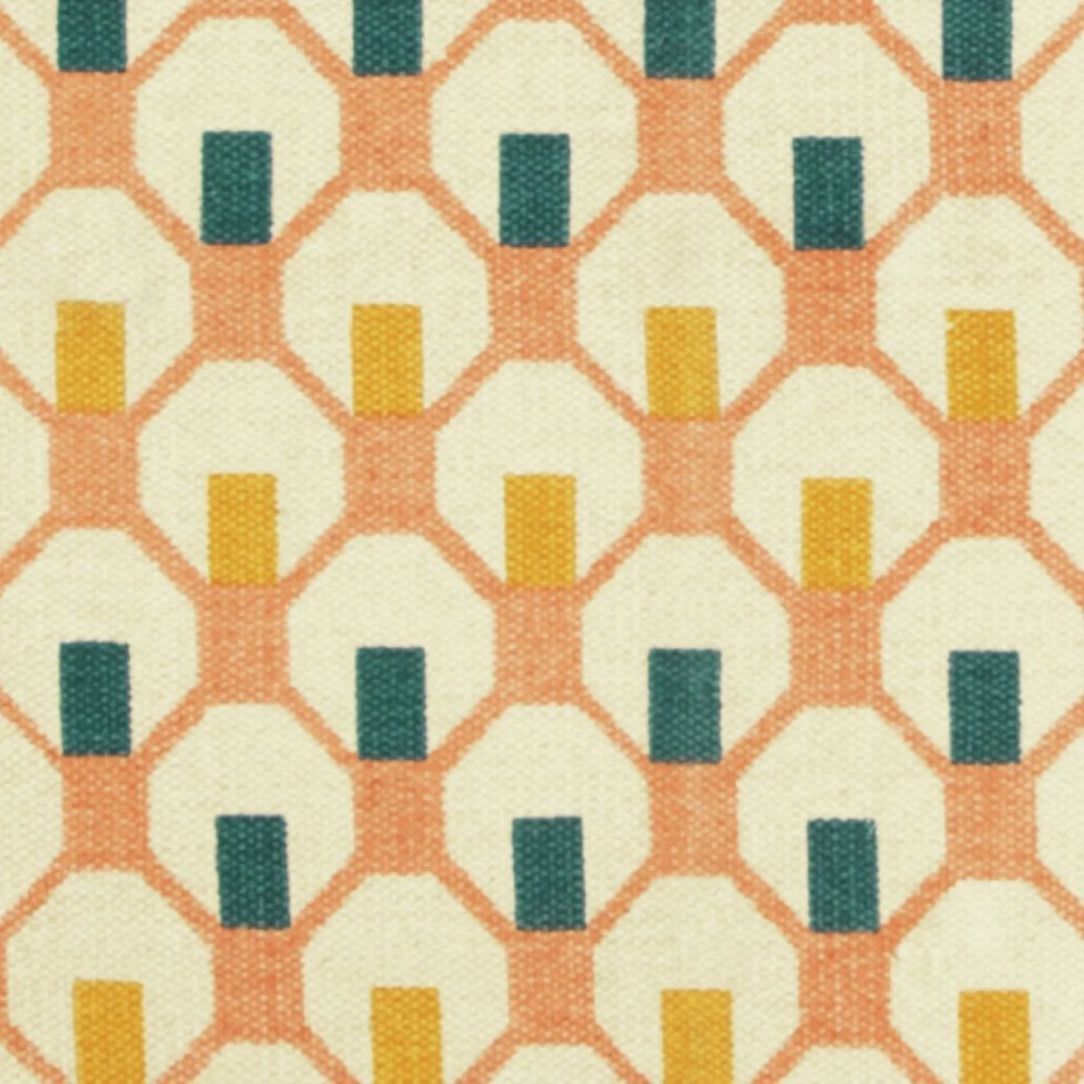 Habitat Octo Flatweave Cotton Rug - Pink - 120x180cm – image 3