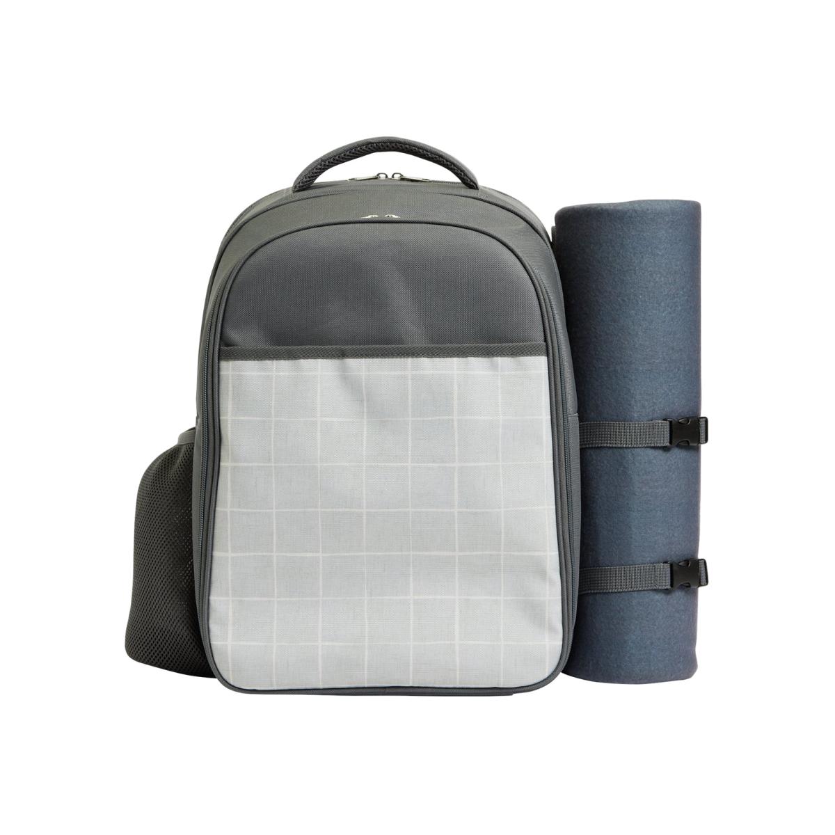 Habitat Backpack Cool Bag and Picnic Set With Rug
