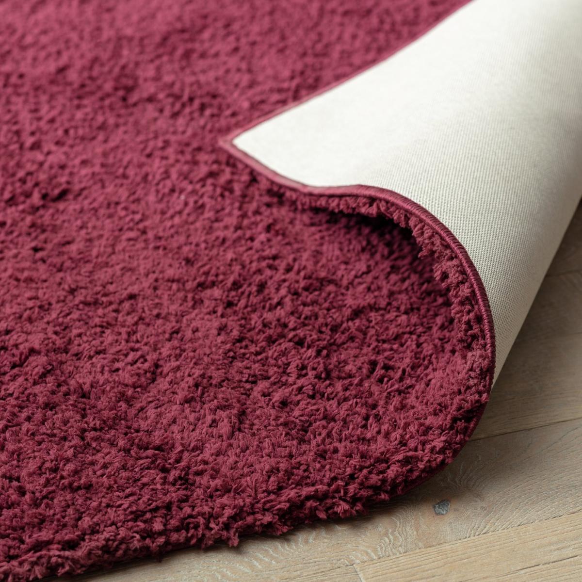 Habitat Recycled Cosy Plain Shaggy Rug -200x290cm - Berry – image 5