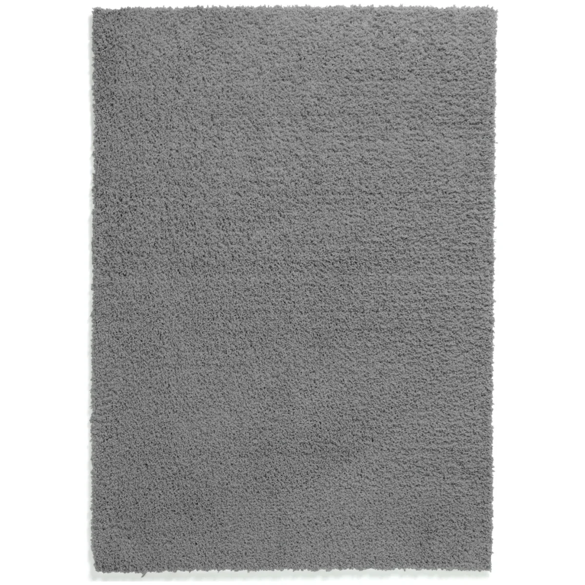 Habitat Recycled Cosy Plain Shaggy Rug - 80x150cm - Grey – image 2