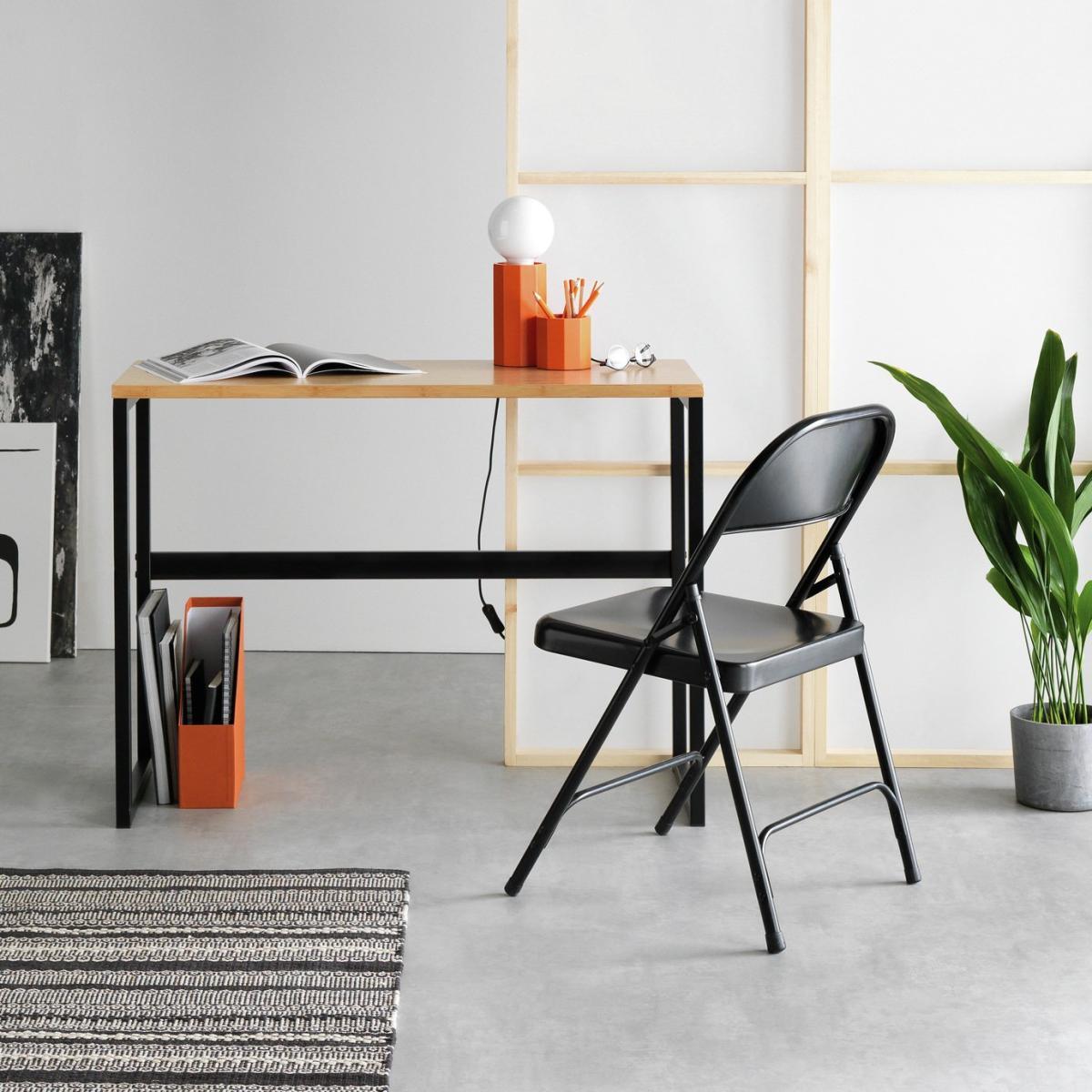 Habitat Agnes Cotton Flatweave Rug - 65x200cm - Black & Grey – image 3