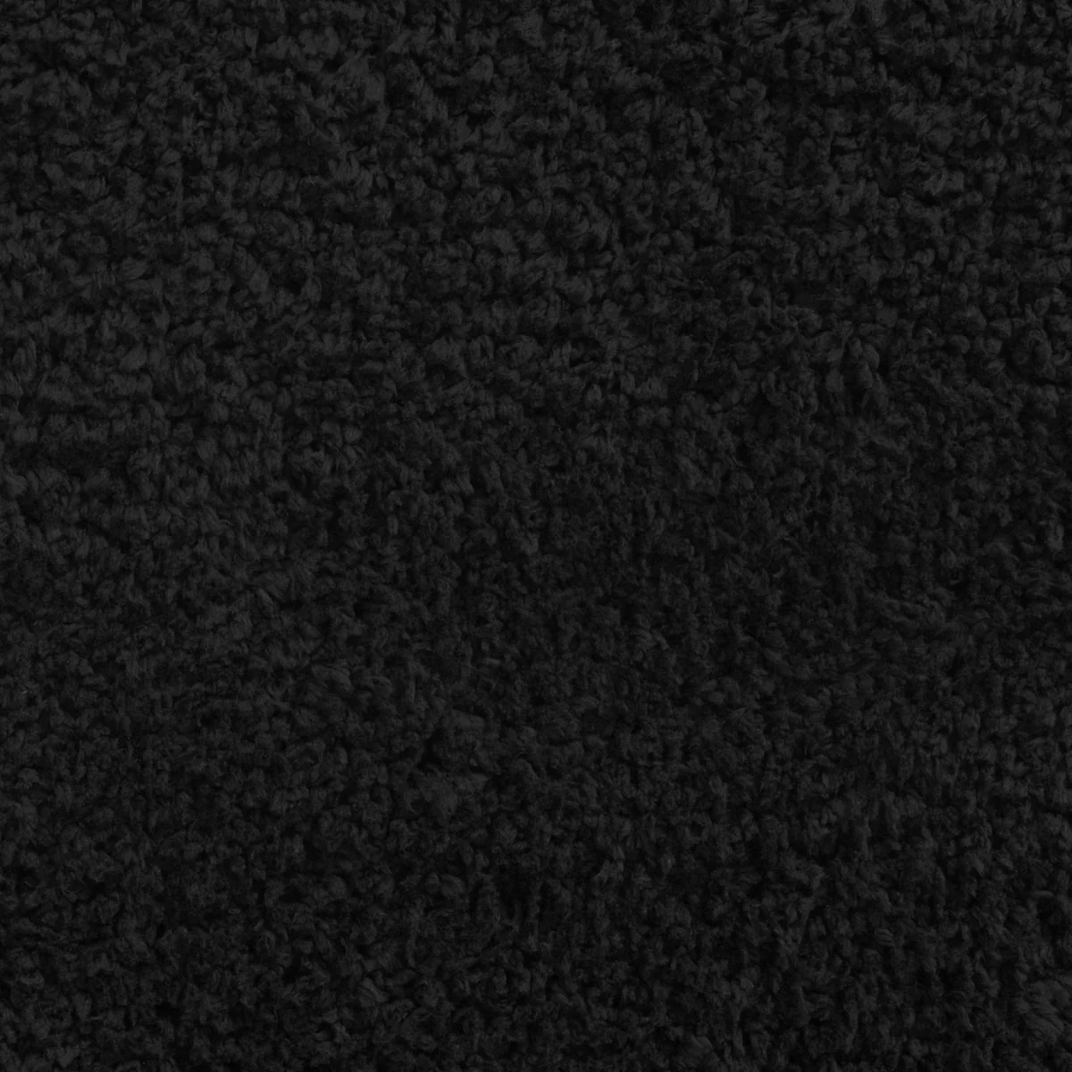 Habitat Recycled Cosy Plain Shaggy Rug - 120x170cm - Black – image 3