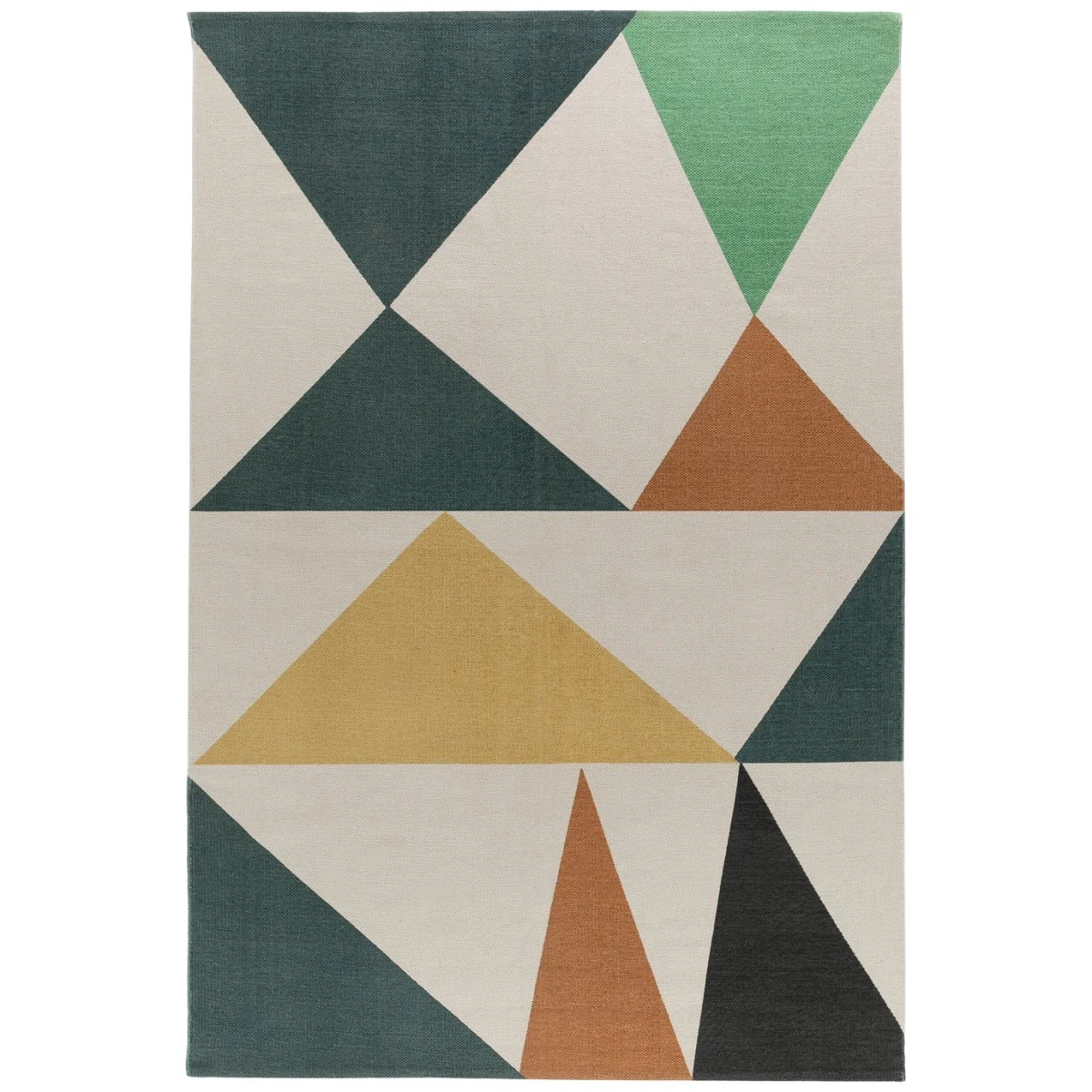 Habitat Tate Flatweave Cotton Rug - Multi - 140x200cm – image 2