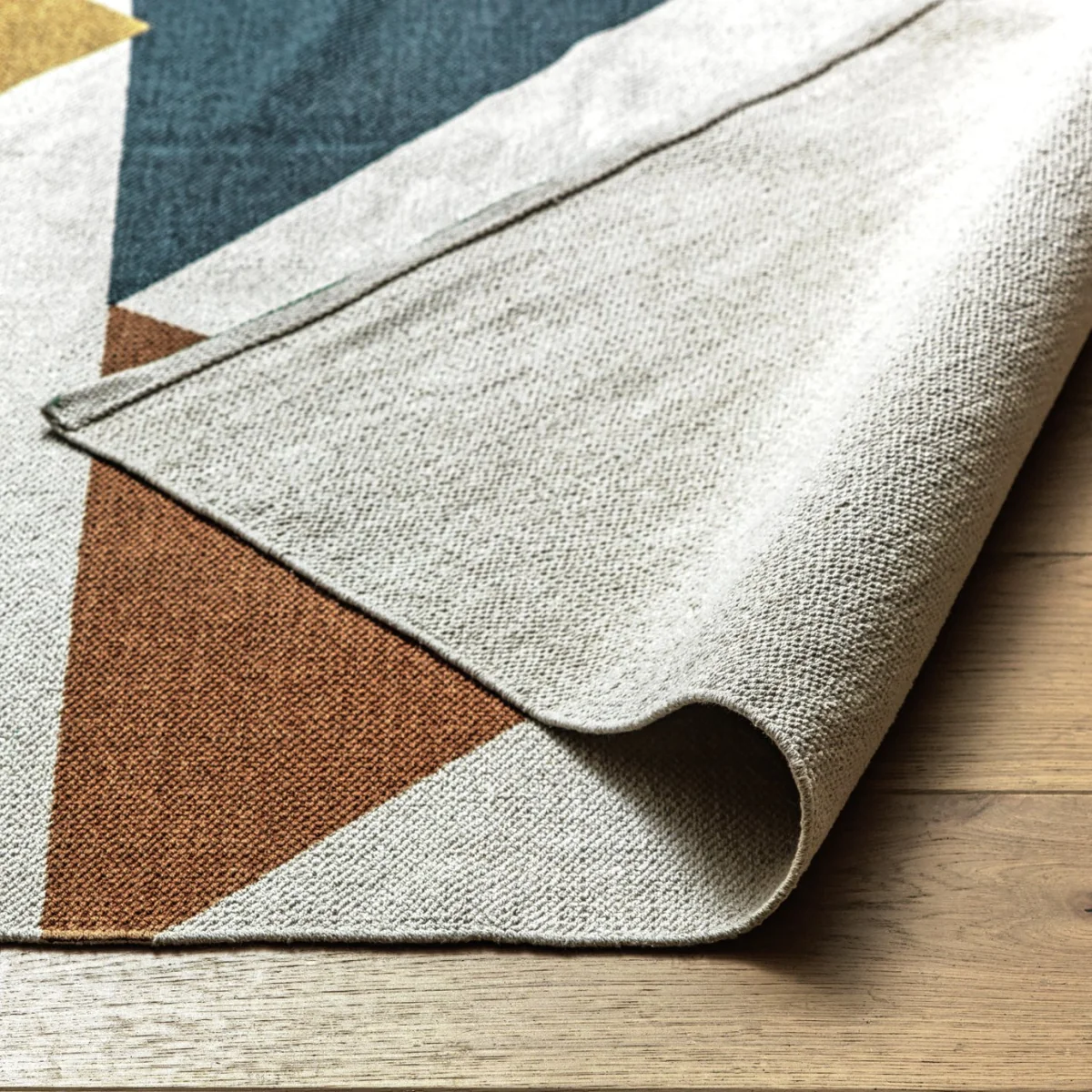 Habitat Tate Flatweave Cotton Rug - Multi - 140x200cm – image 5