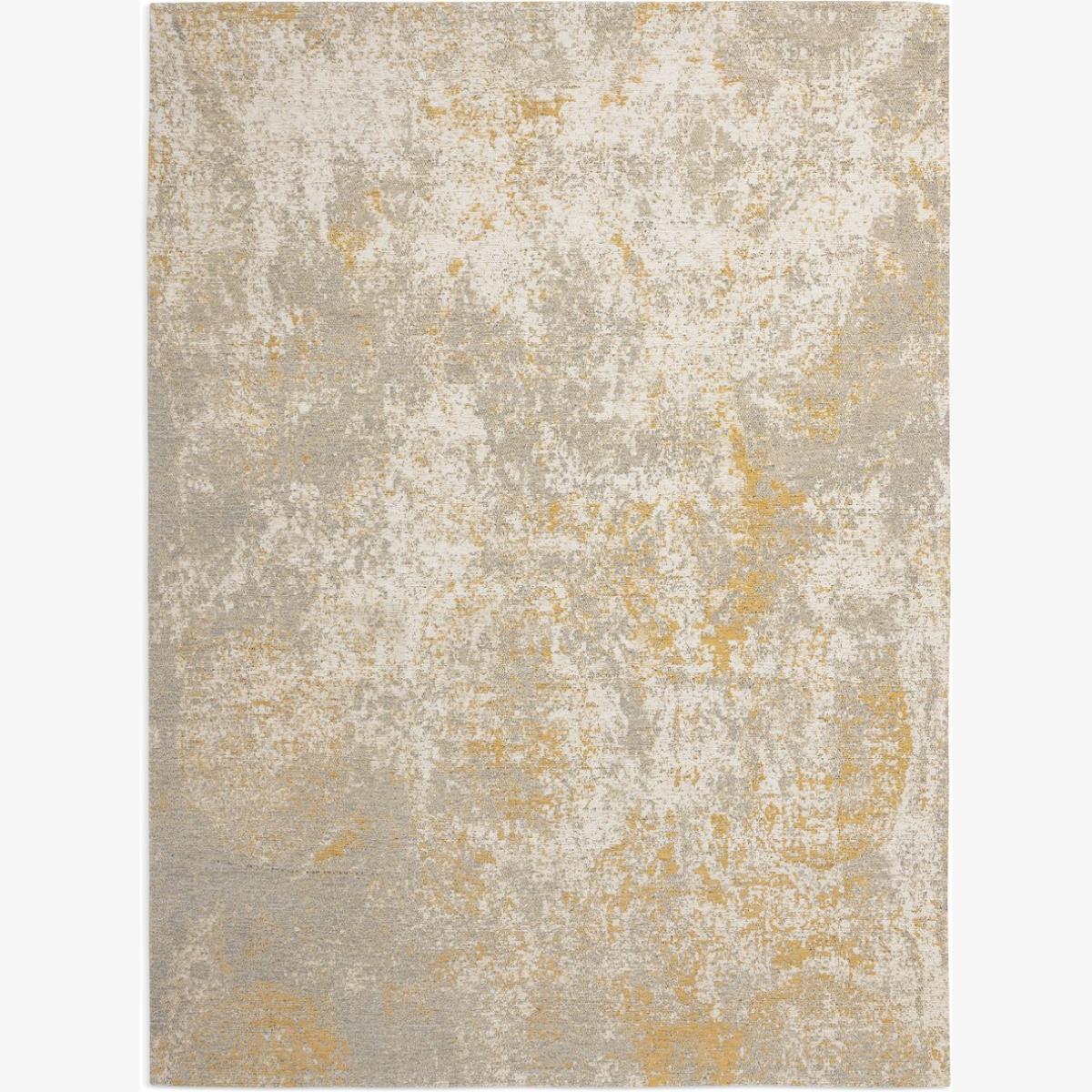 Habitat Distressed Mirage Patterned Rug - 160x230cm - Gold – image 1