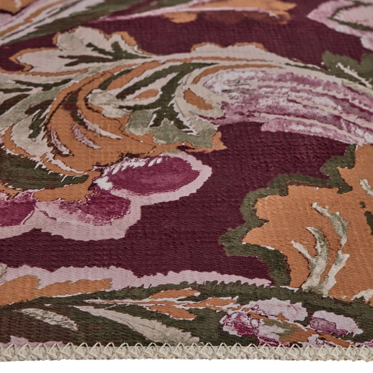 Habitat Paisley Printed Red Flatweave Rug - 120x170cm – image 4